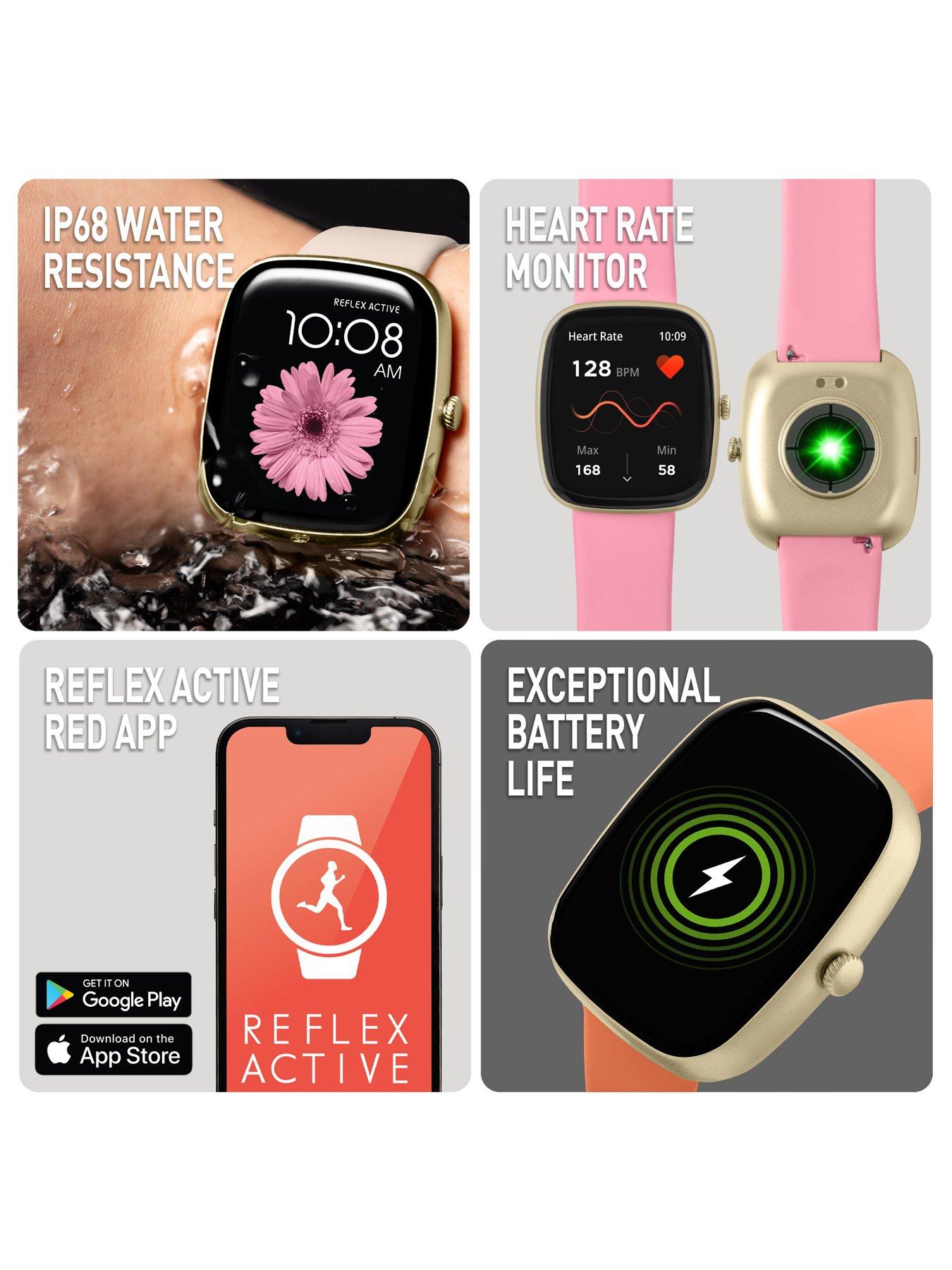  image of reflex-active-series-50-smart-pink-calling-watch-interchangeable-set