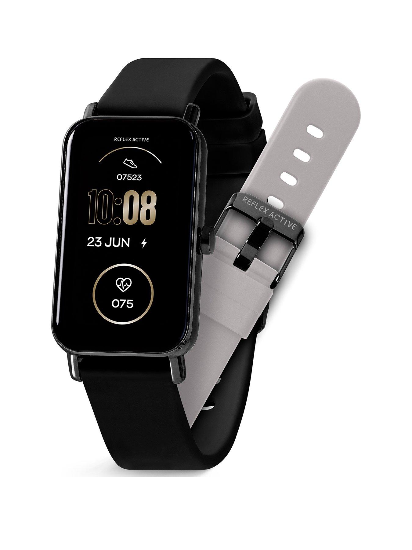 undefined Series 53 Smart Black and Grey Interchangeable Strap Calling Watch