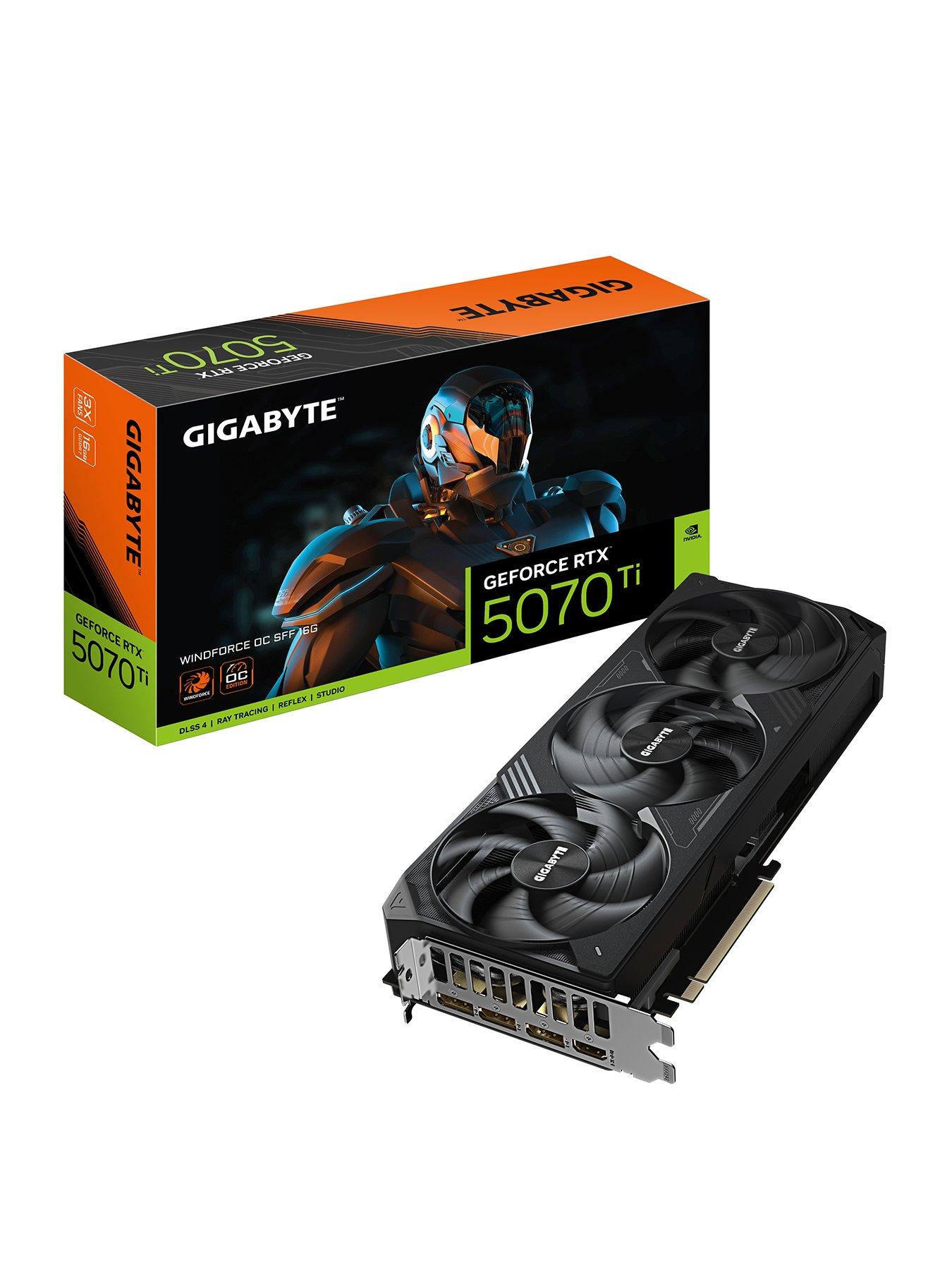 GIGABYTE GeForce RTX 5070 Ti WINDFORCE Overclocked SFF 16GB Graphics Card