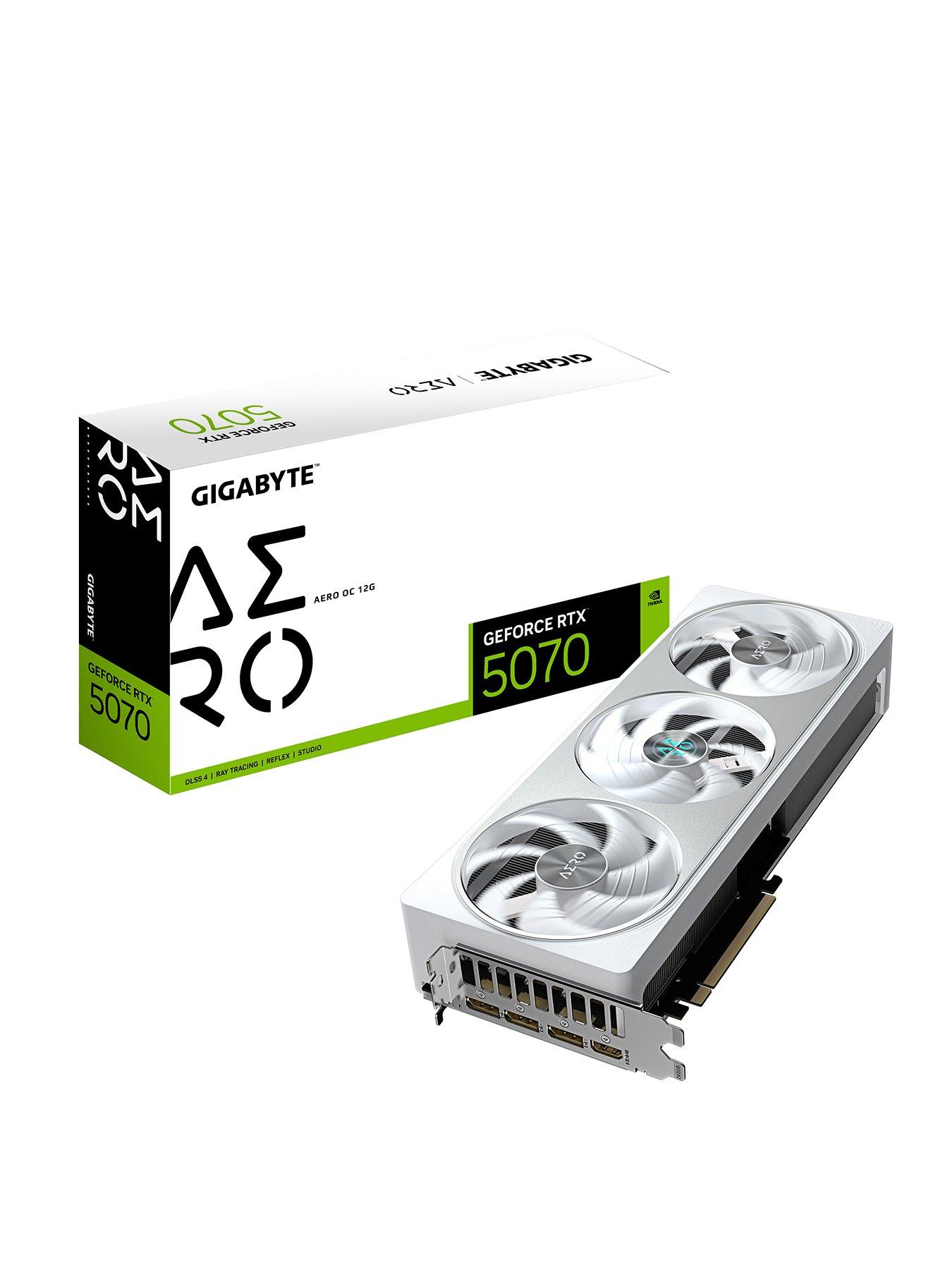 GIGABYTE GeForce RTX 5070 AERO Overclocked 12GB Graphics Card