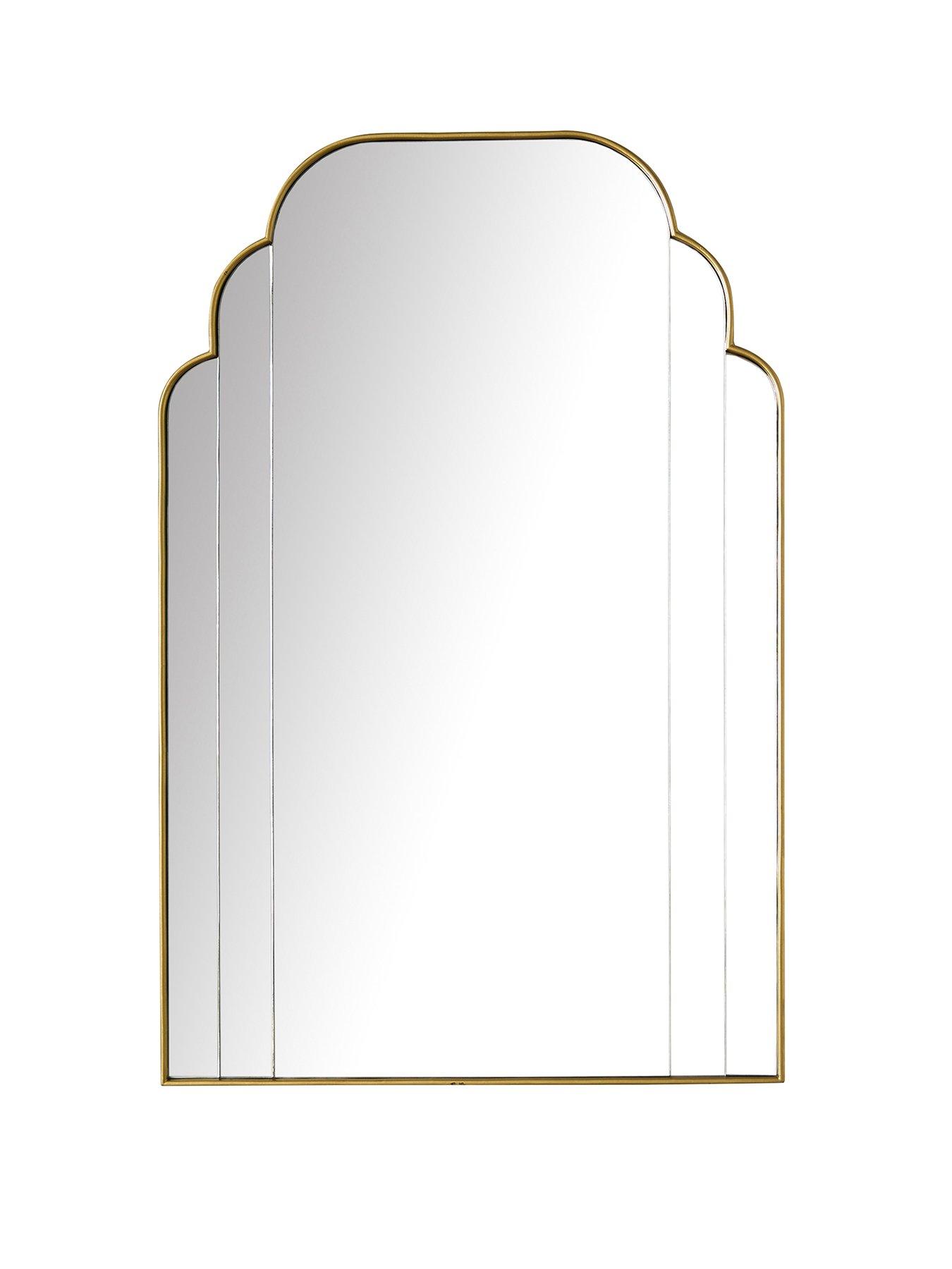Image 2 of 5 of The Very Collection Fluted Edge Wall Mirror 60x90cm
