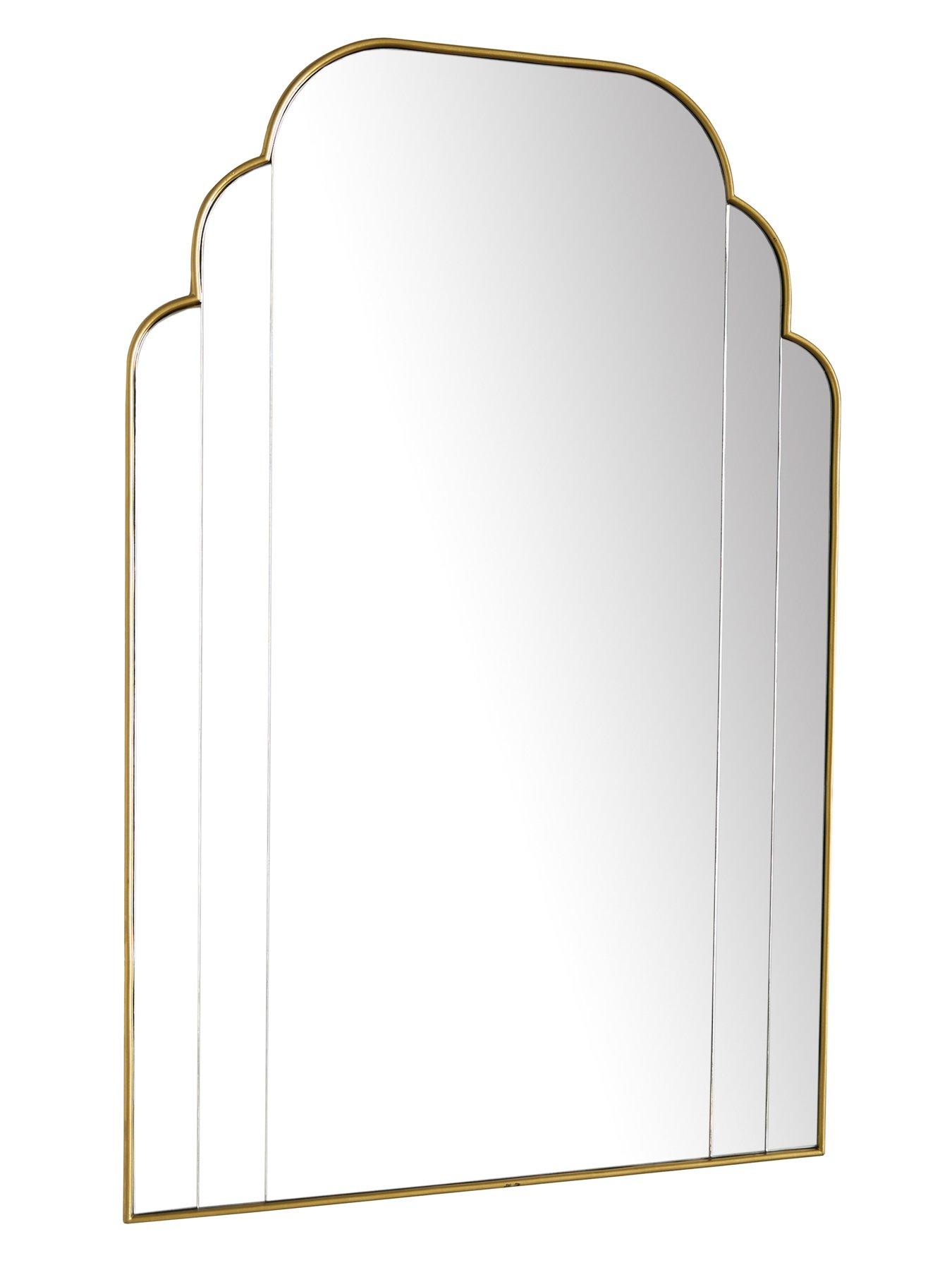 Image 3 of 5 of The Very Collection Fluted Edge Wall Mirror 60x90cm