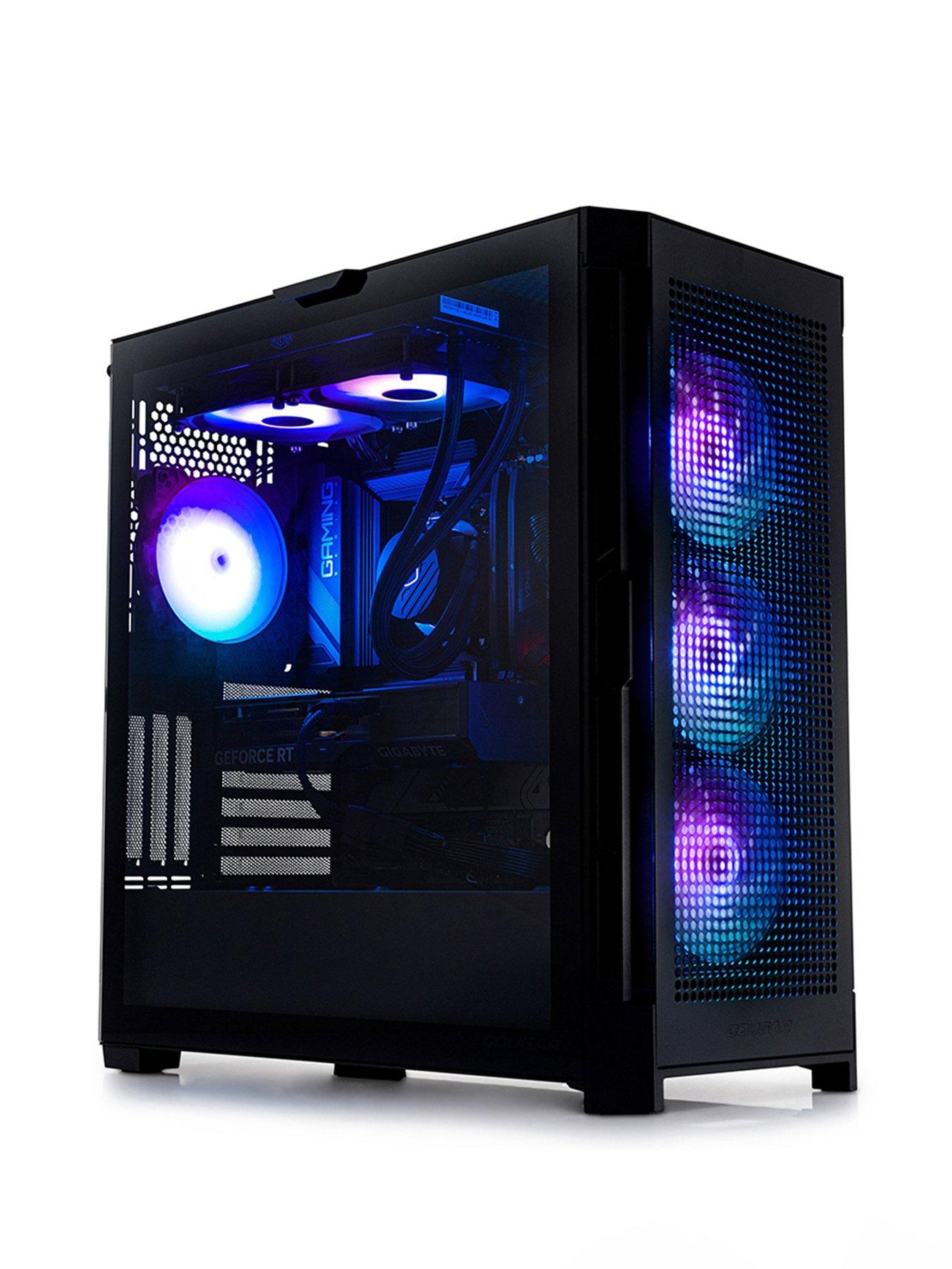  image of stormforce-duoface-gaming-desktop-geforce-rtx-5070-ti-intel-core-i7nbsp32gb-ram-2tb-ssd-black