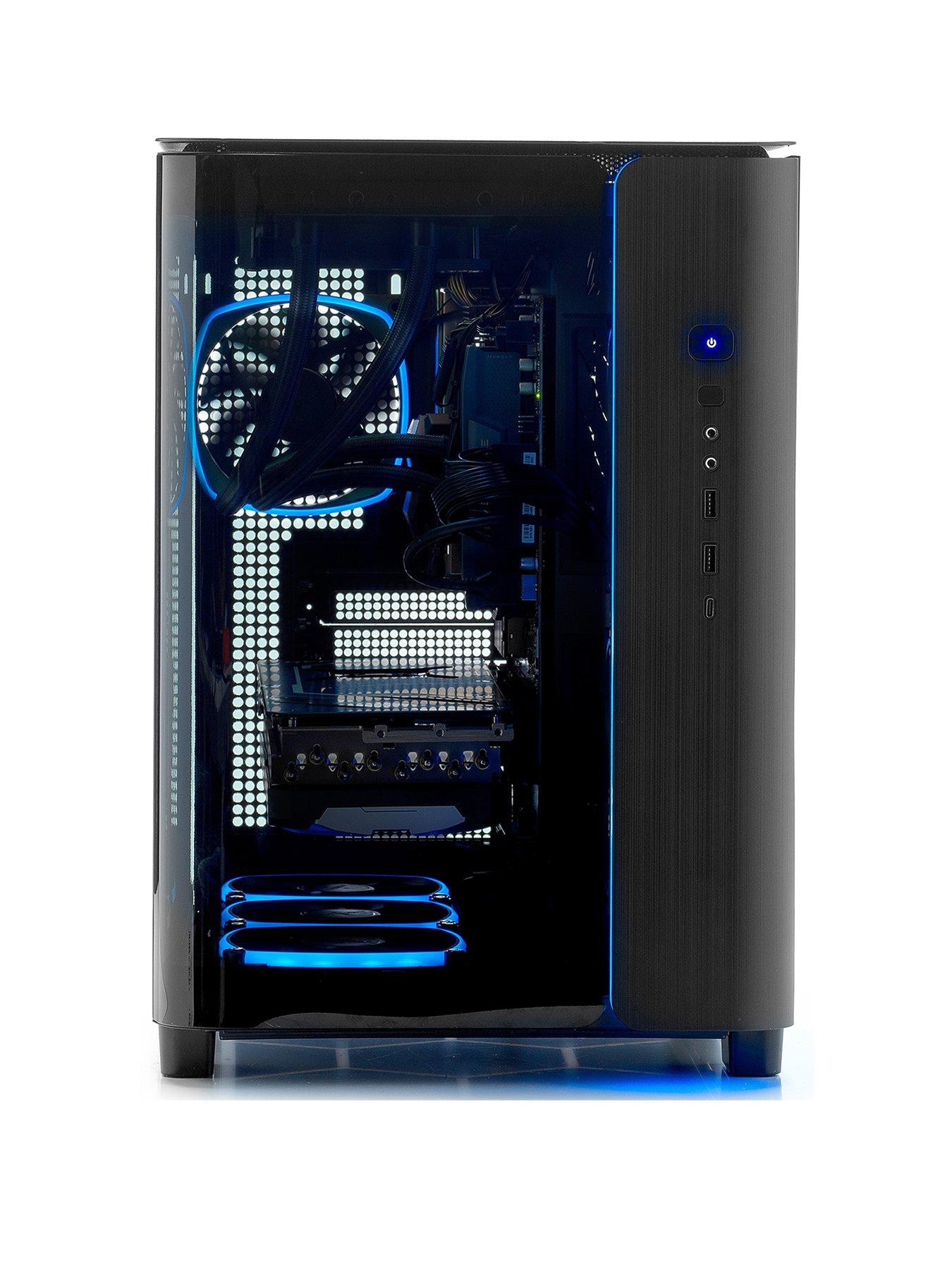  image of stormforce-vortex-king-95-gaming-desktop-geforce-rtx-5090-intel-core-ultra-7-32gb-ram-2tb-ssd-black