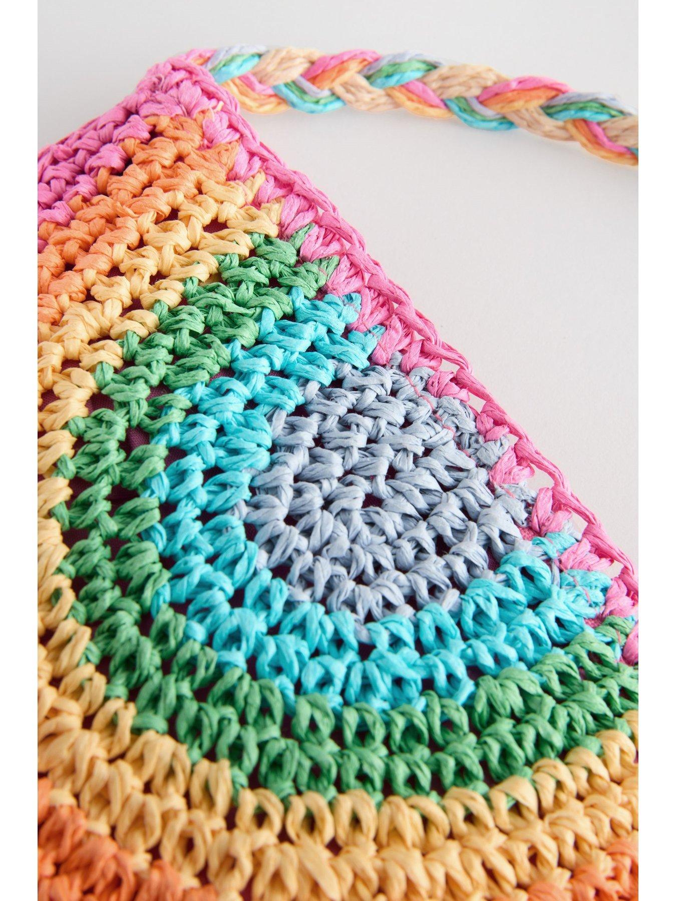 stillFront image of little-bird-rainbow-straw-bag-multi