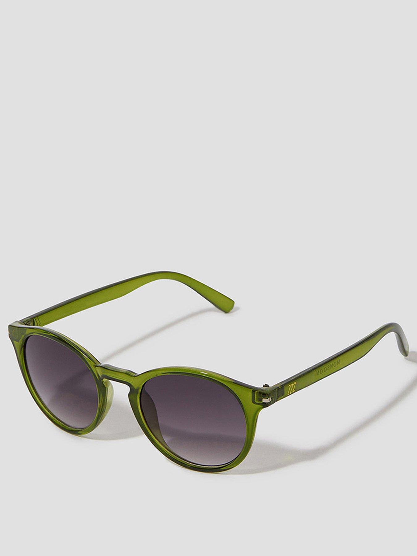 undefined Olive Frame Sunglasses - Green