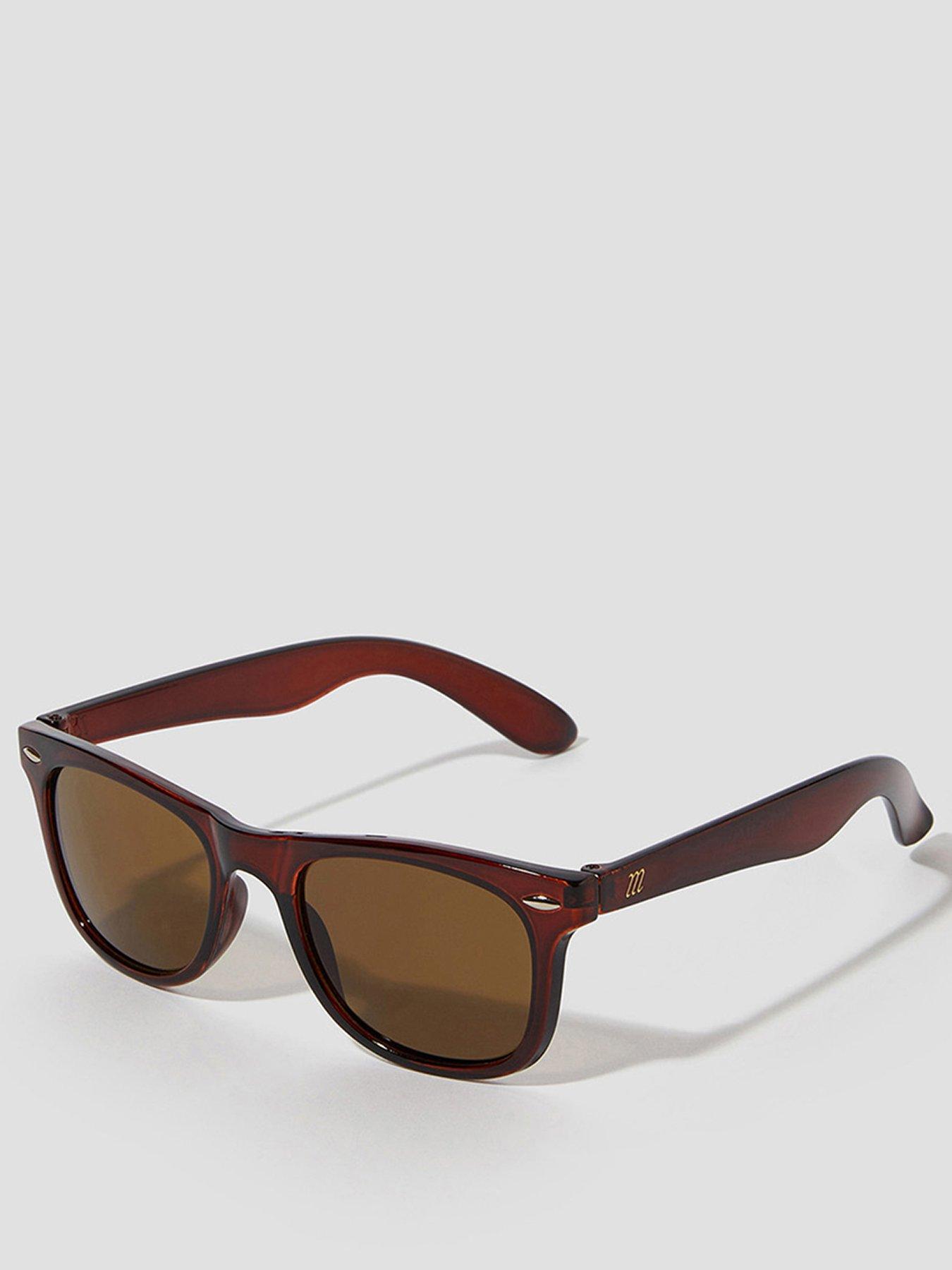 undefined Flat Top Sunglasses - Brown