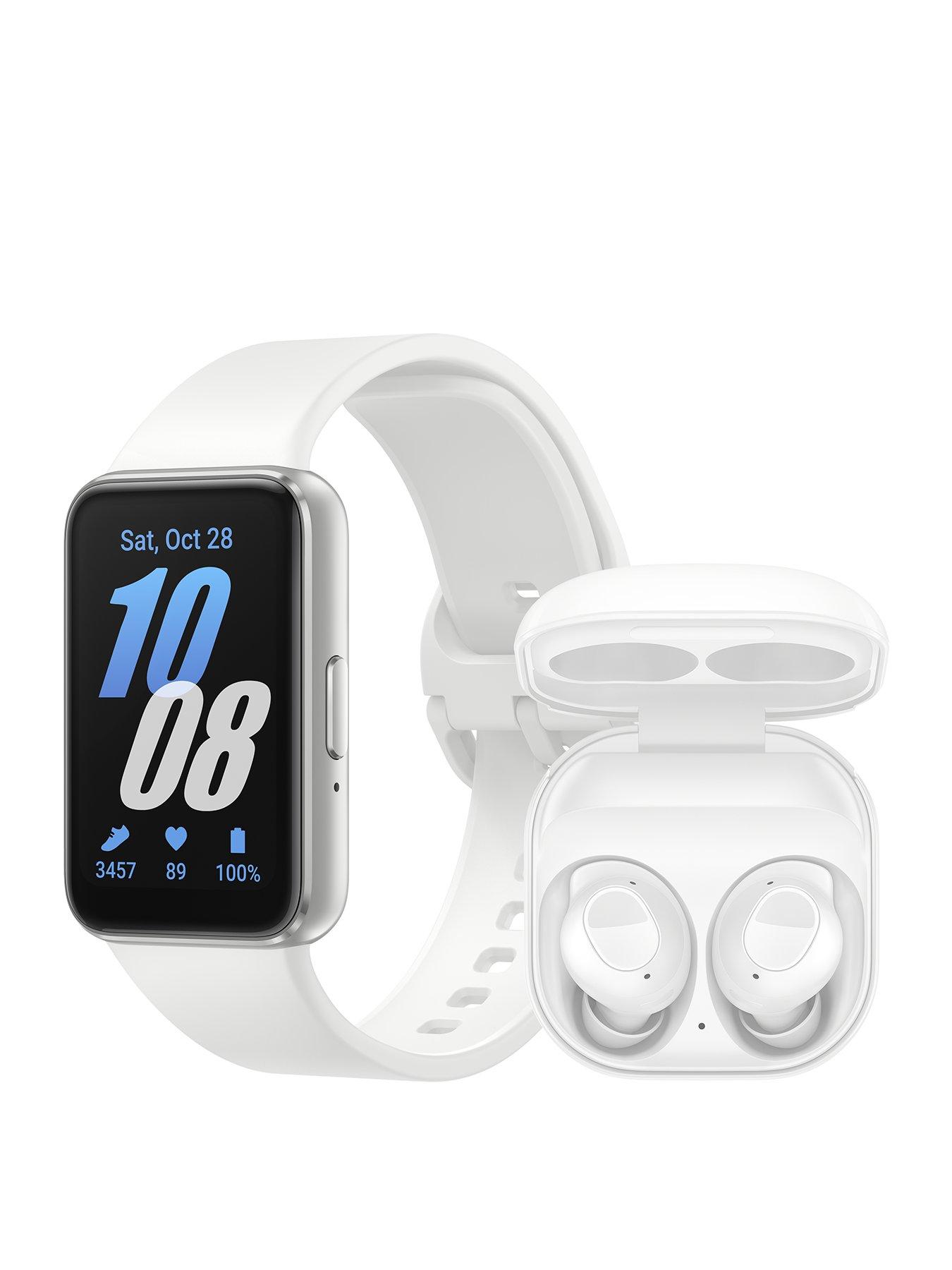 undefined Galaxy Fit3 with Buds FE White BT