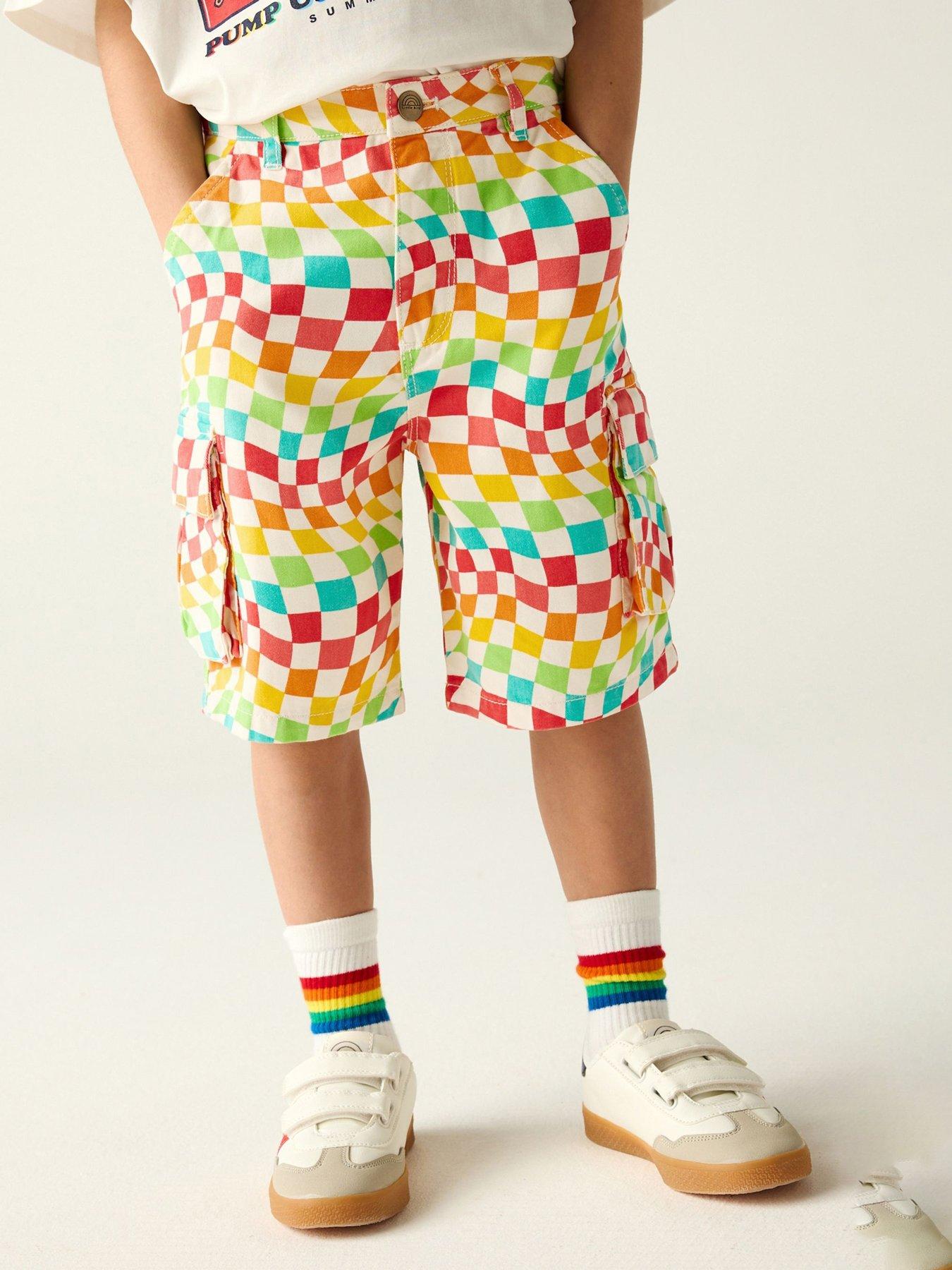 Little Bird Twill Check Short - Multi