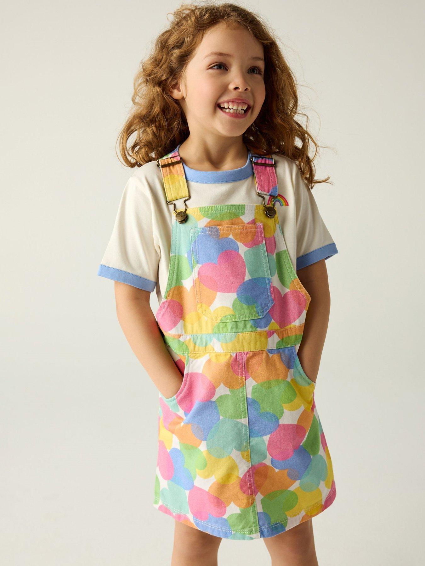 little-bird-heart-print-dungaree-dress-multi