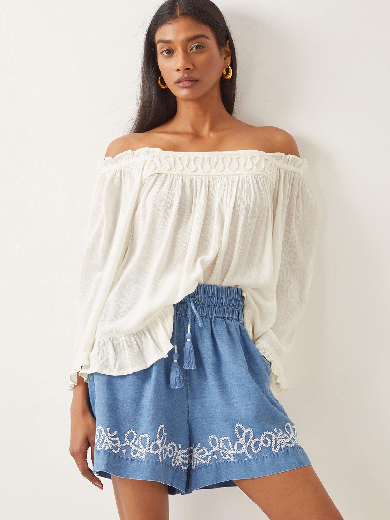 undefined Bryony Top - White