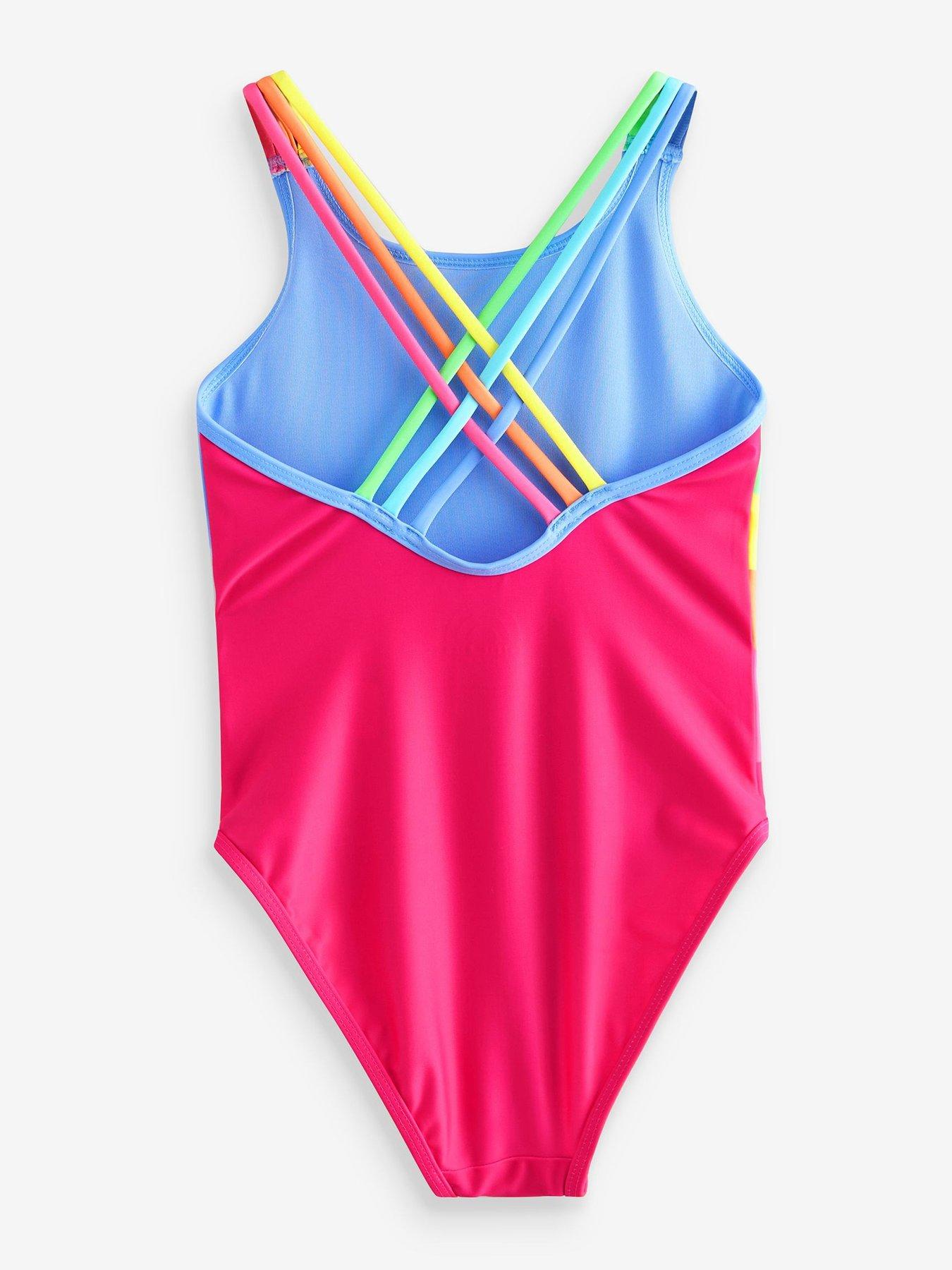 image of little-bird-rainbow-swimsuit-multi