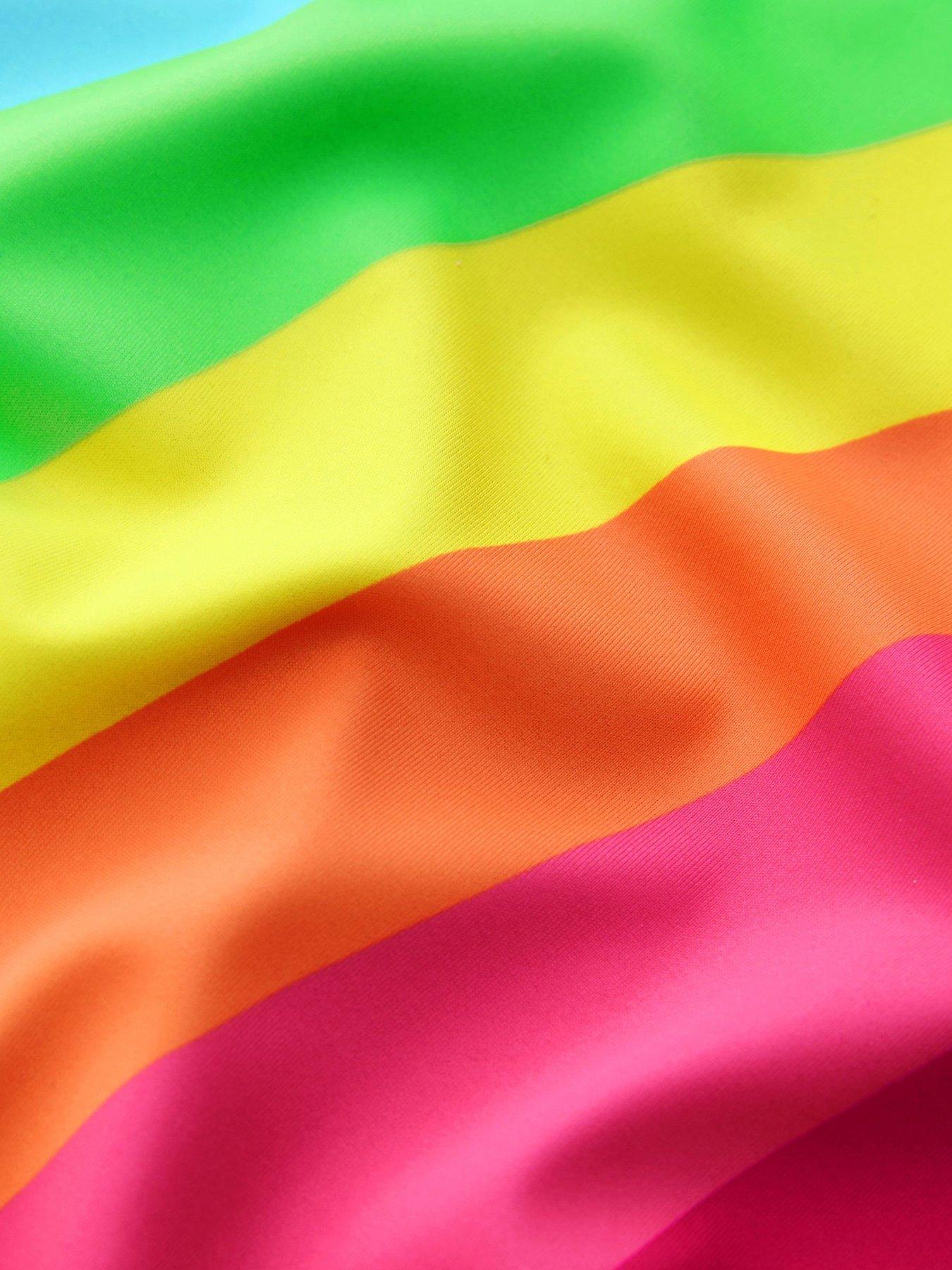  image of little-bird-rainbow-swimsuit-multi