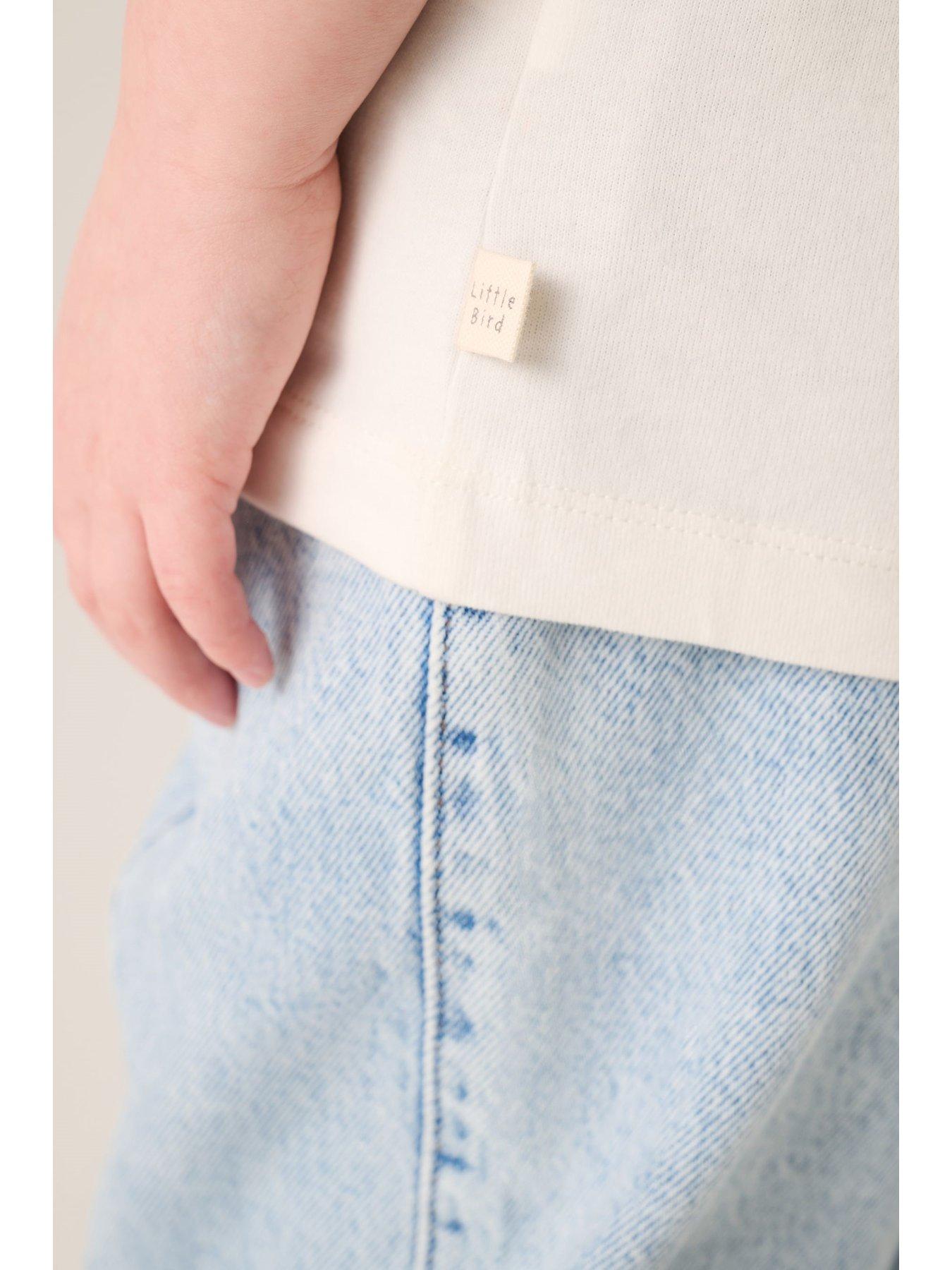 stillFront image of little-bird-happy-trainer-t-shirt-multi