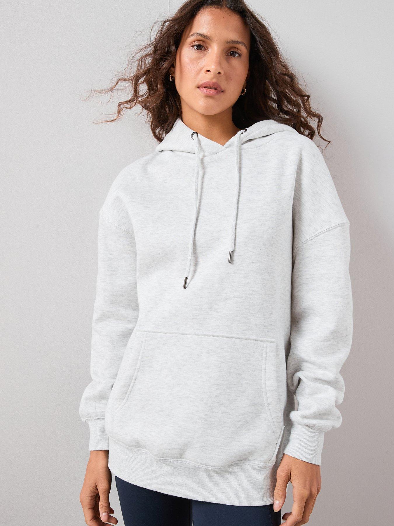 The Very Collection Essential Oversized Hoodie - Grey