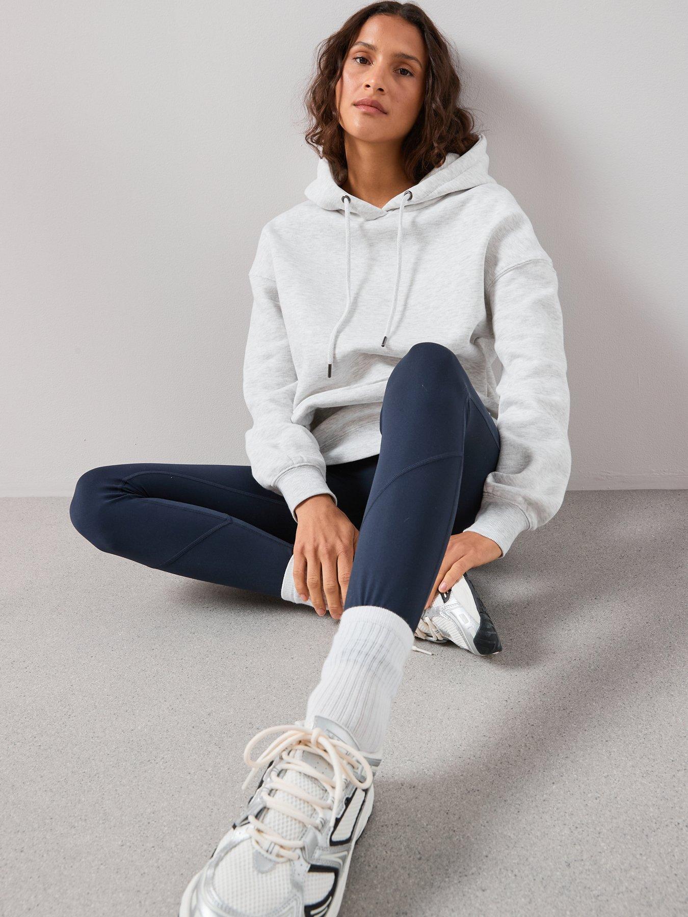  image of the-very-collection-essential-oversized-hoodie-grey