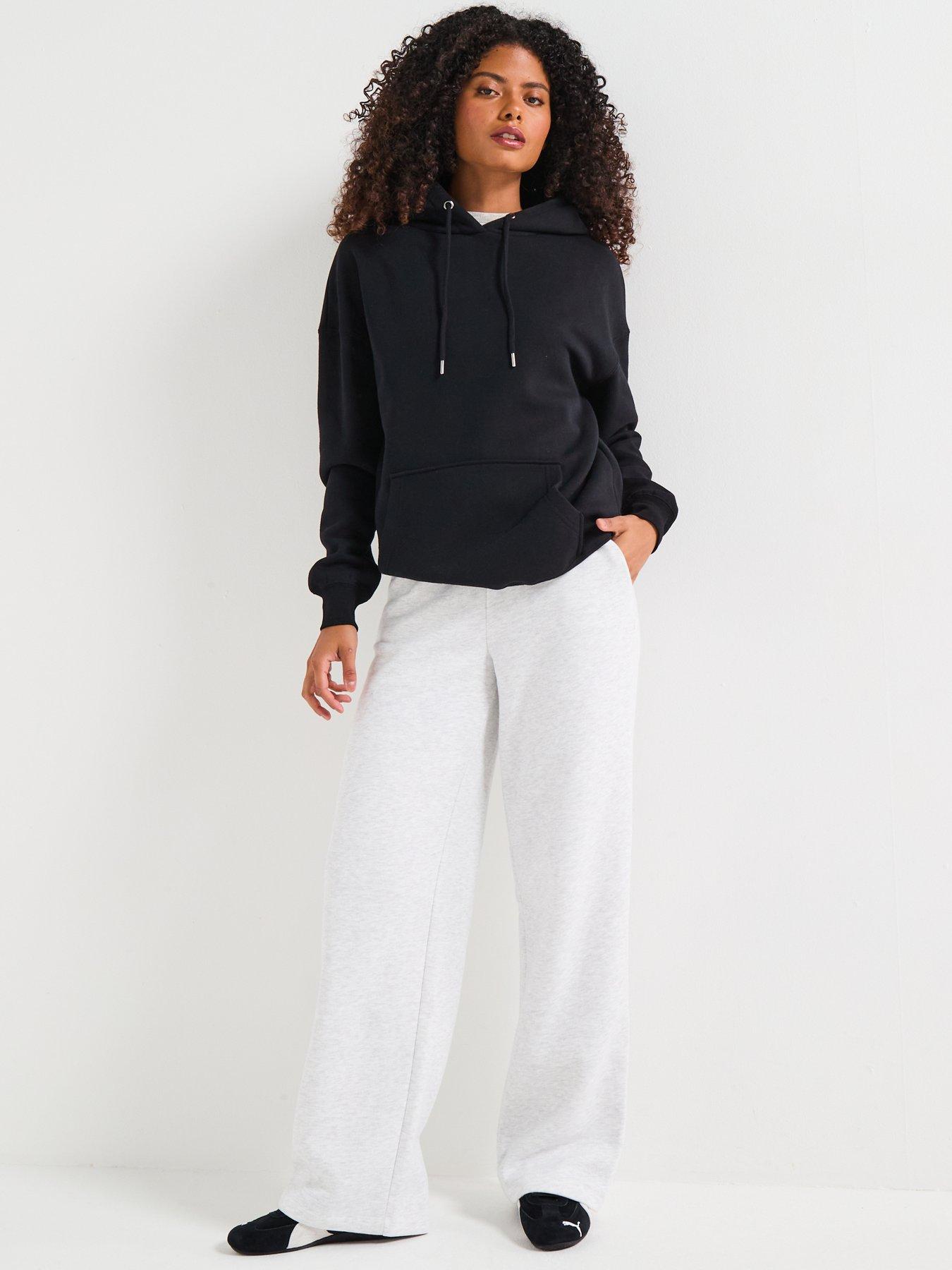 Image 3 of 6 of V by Very The Essential Oversized Hoodie - Black