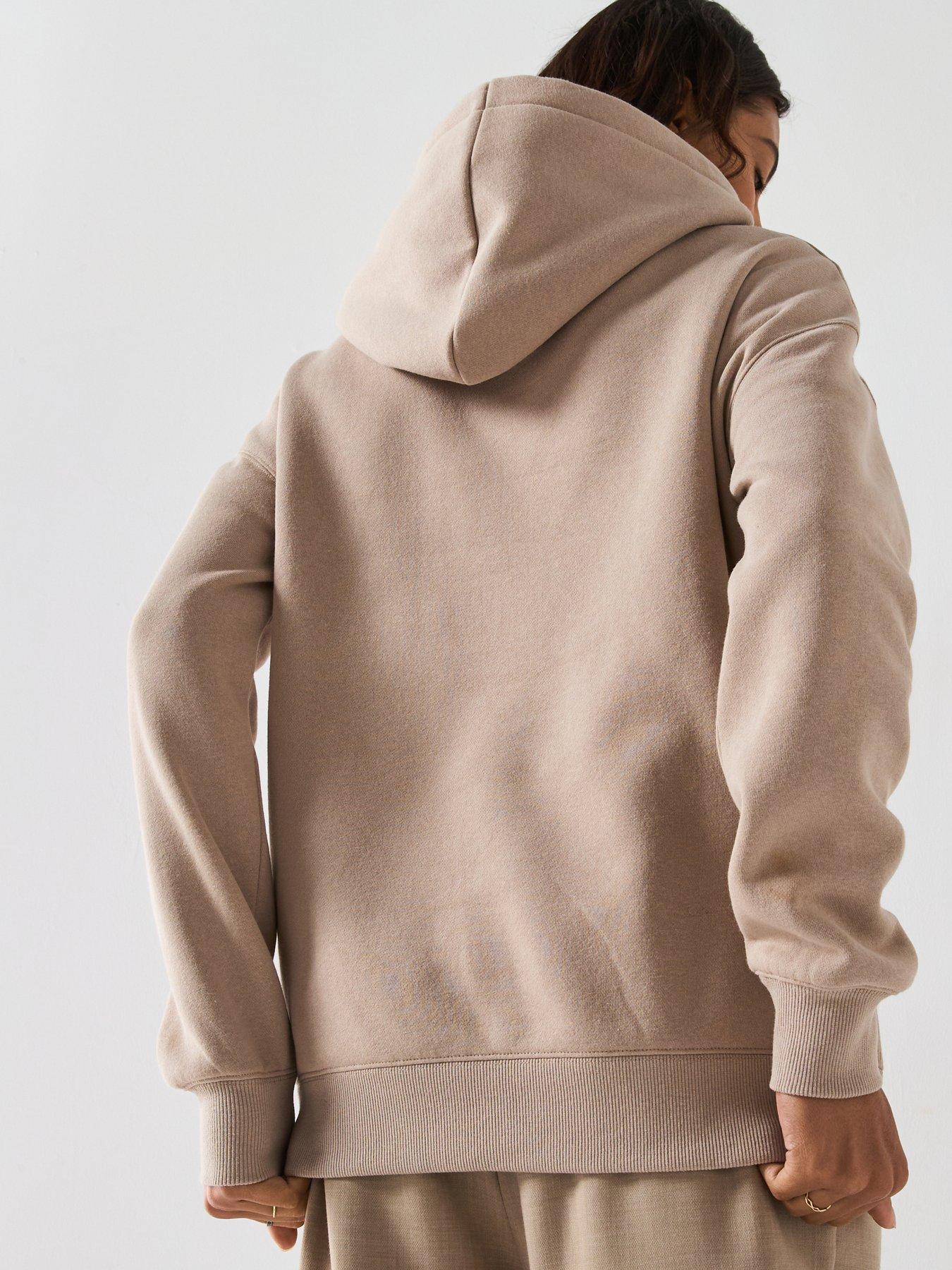 Image 2 of 6 of V by Very The Essential Oversized Hoodie - Taupe