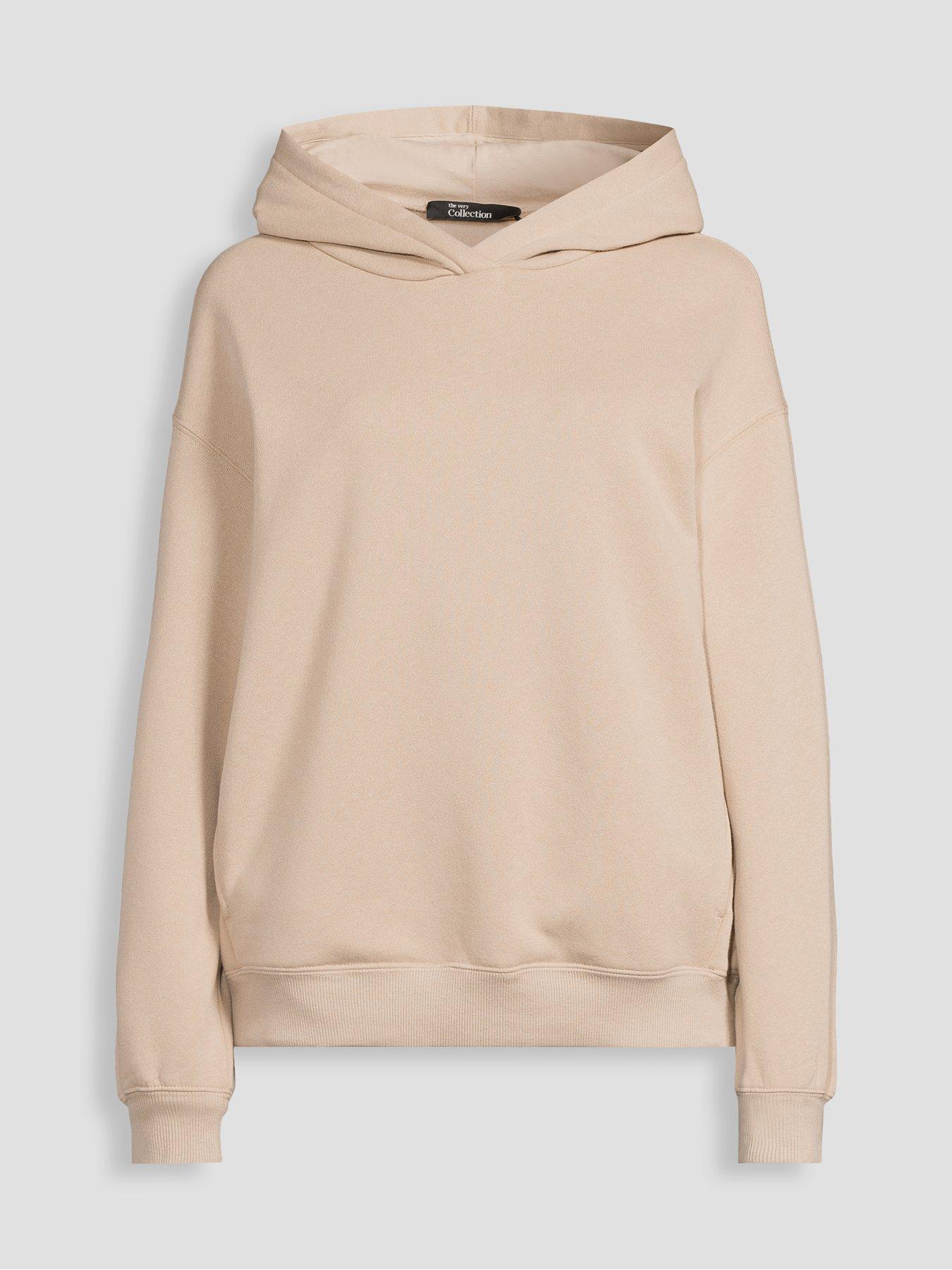 Image 7 of 7 of The Very Collection Womens Relaxed Hoodie - Taupe