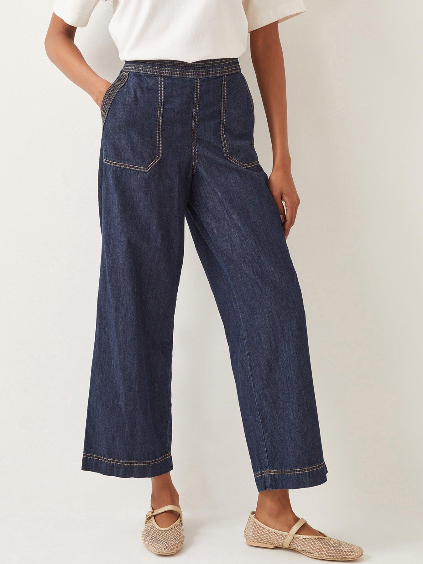 undefined Harper Jean Short - Indigo