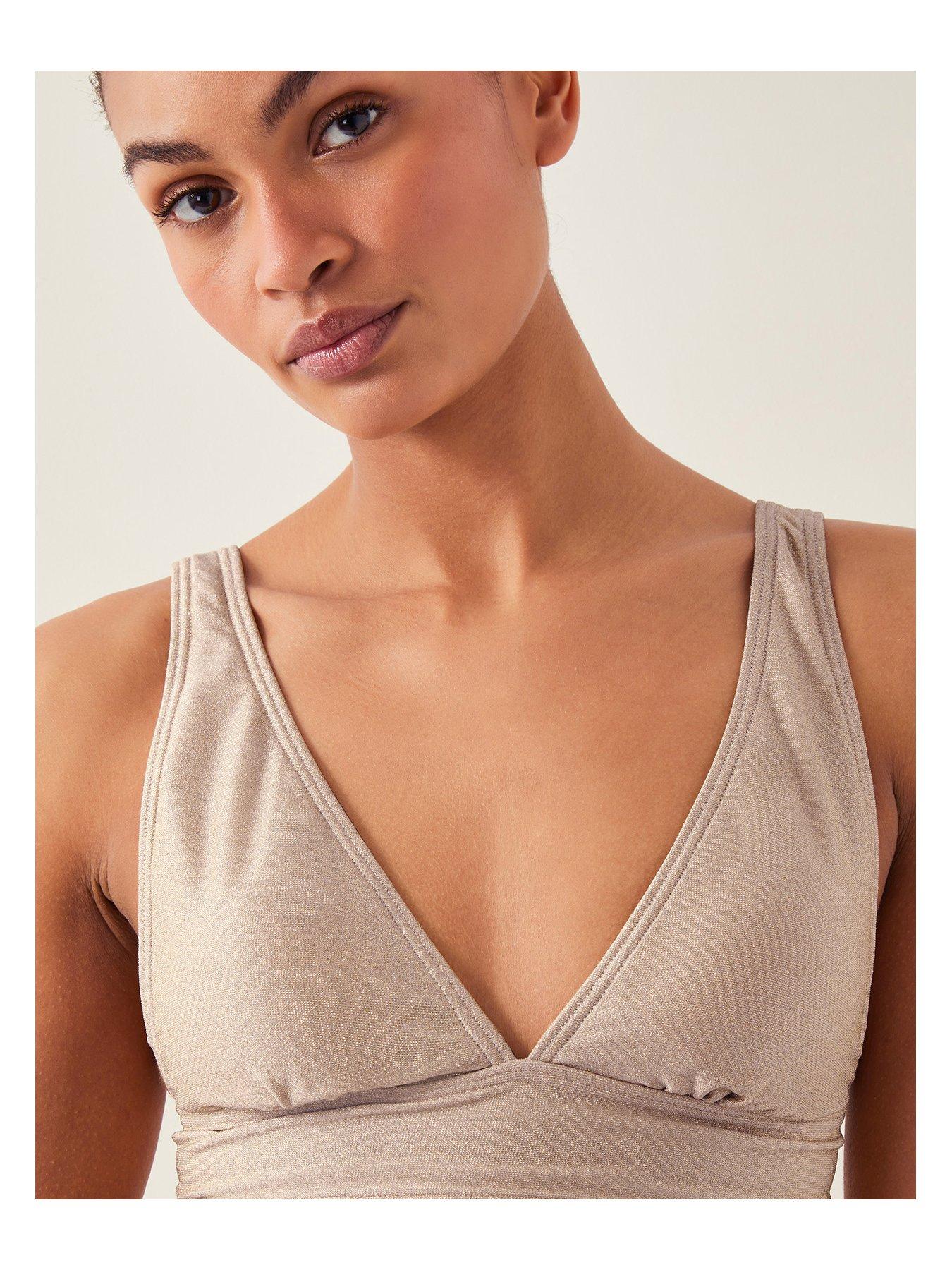 Image 5 of 6 of Monsoon Kiki Bikini Top - Gold