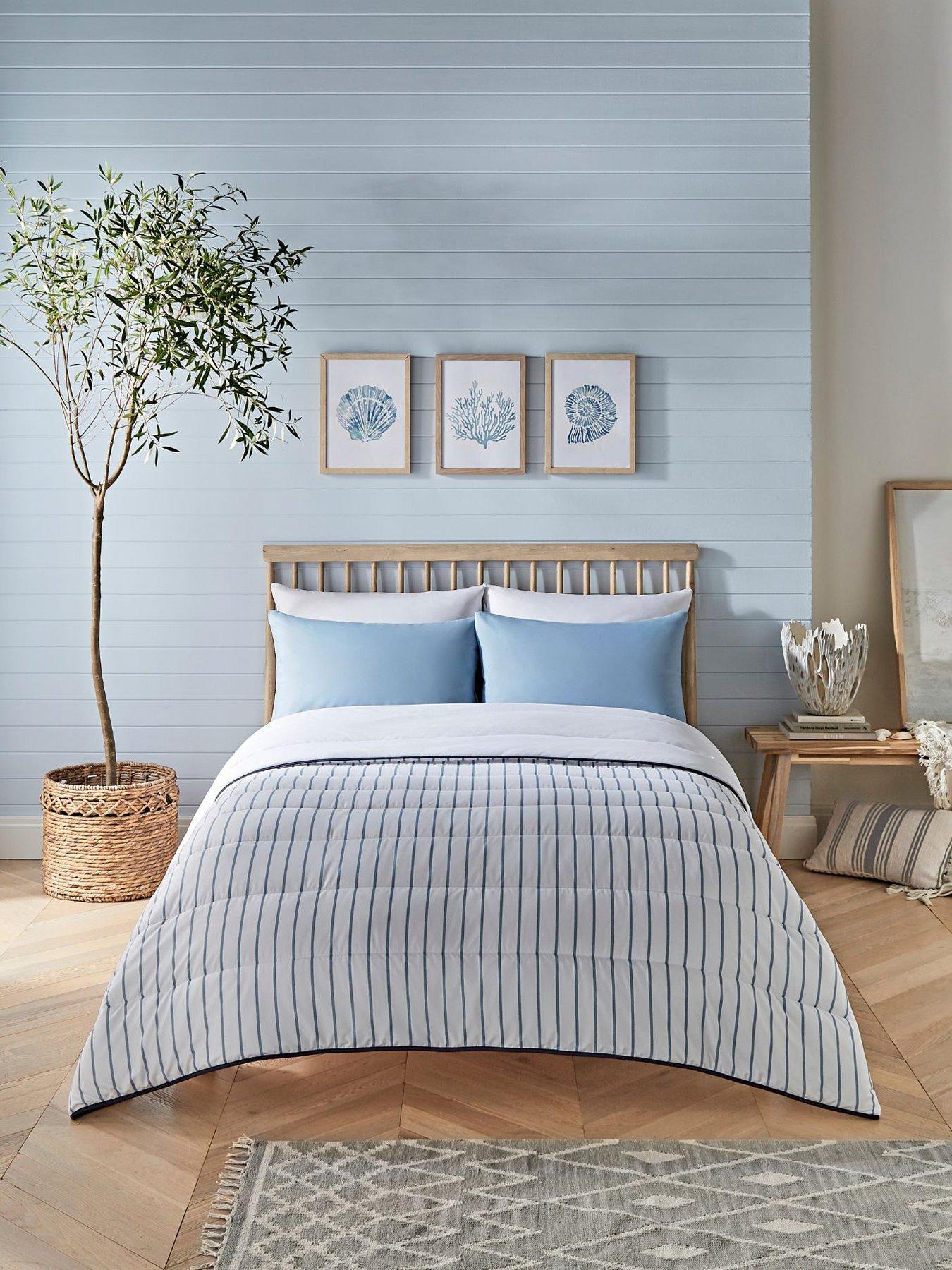 night-lark-ticking-stripe-6-tog-coverless-duvet-set