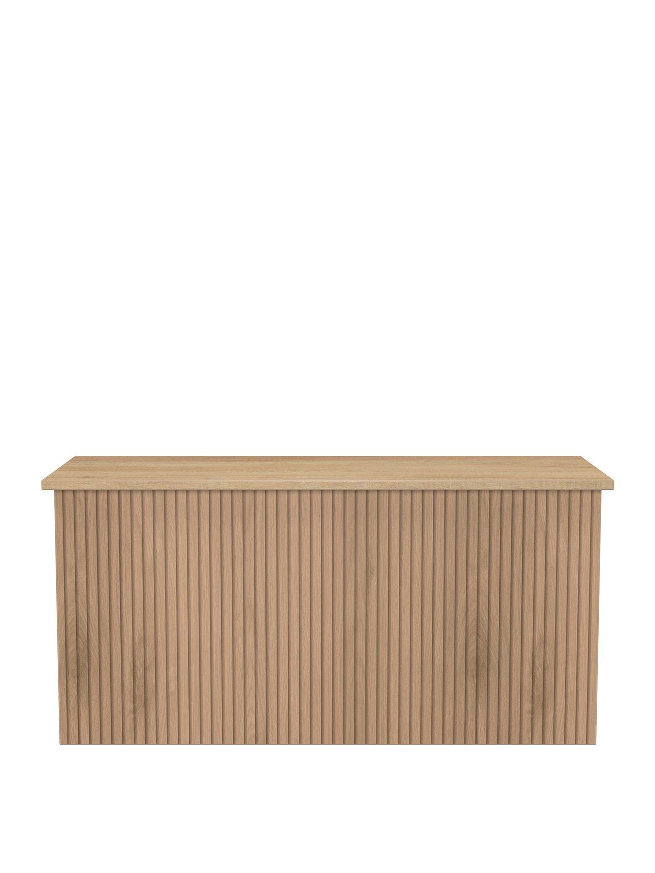 Image 2 of 6 of SWIFT Lane Ready Assembled&nbsp;Blanket Ottoman Box
