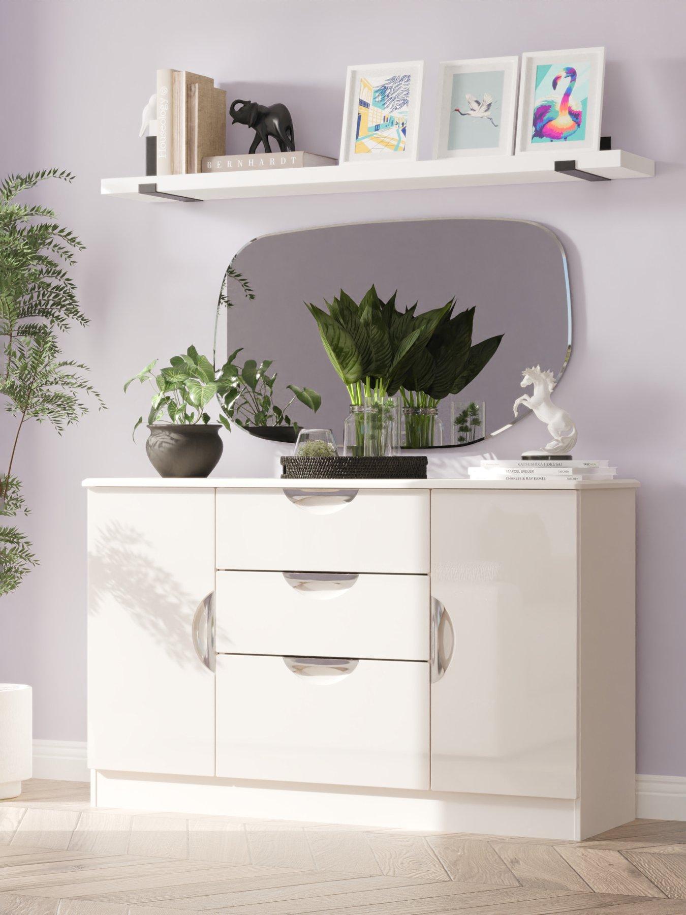 SWIFT Alva Ready Assembled 2 Door 3 Drawer Sideboard