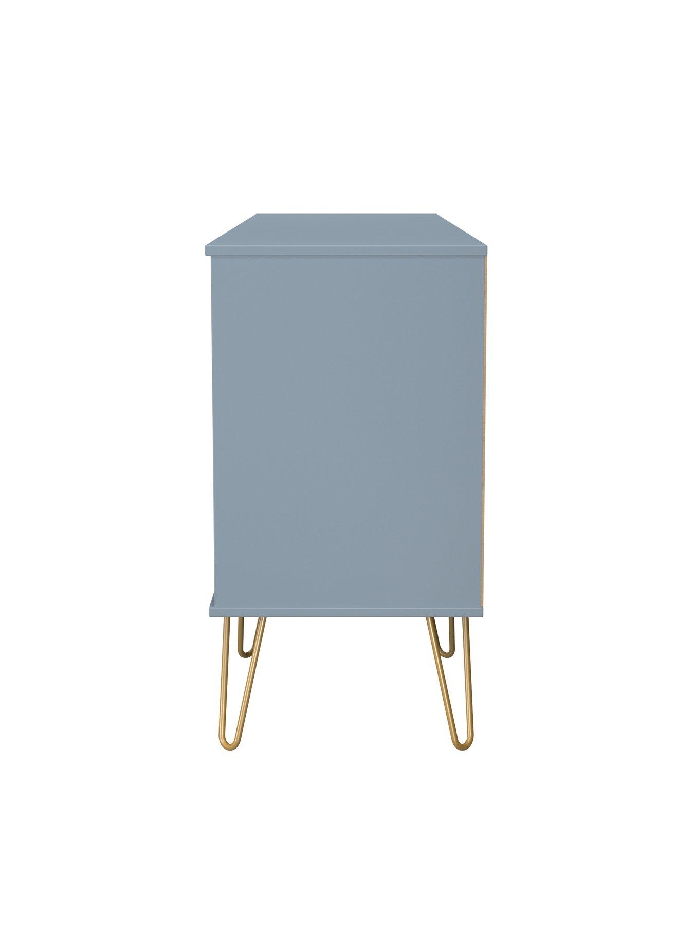 Image 4 of 6 of SWIFT Andie&nbsp;Ready Assembled 6 Drawer Sideboard/TV&nbsp;Unit - Blue