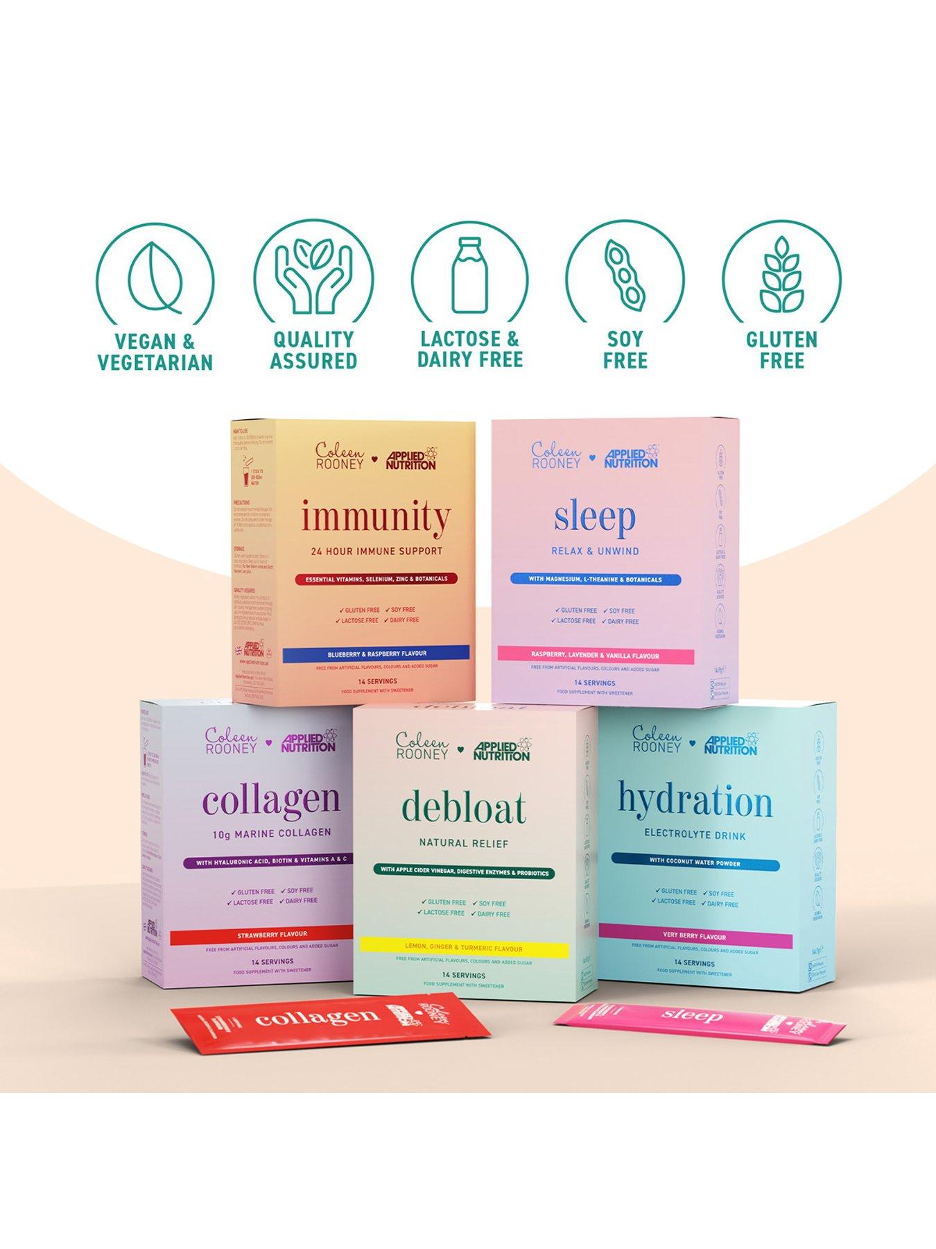  image of applied-nutrition-coleen-rooney-collagen-sachets-strawberry-14-sticks