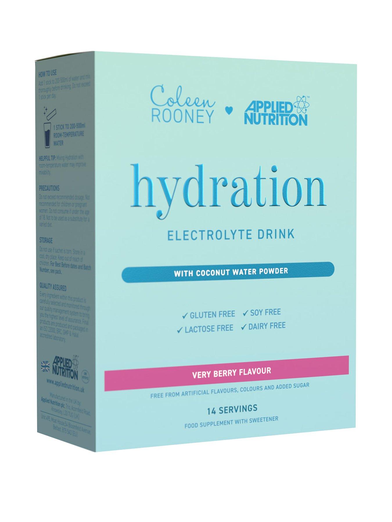  image of applied-nutrition-coleen-rooney-hydration-sachets-very-berry-14-sticks