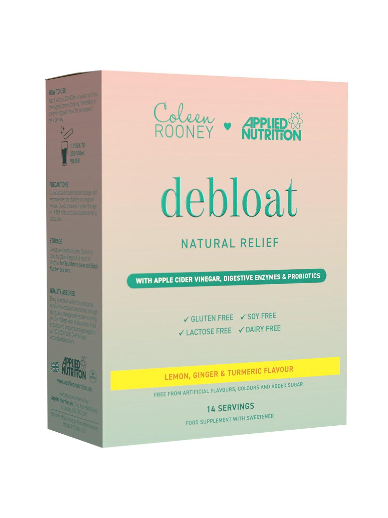  image of applied-nutrition-coleen-rooney-debloat-sachets-x-14-lemon-ginger-amp-turmeric
