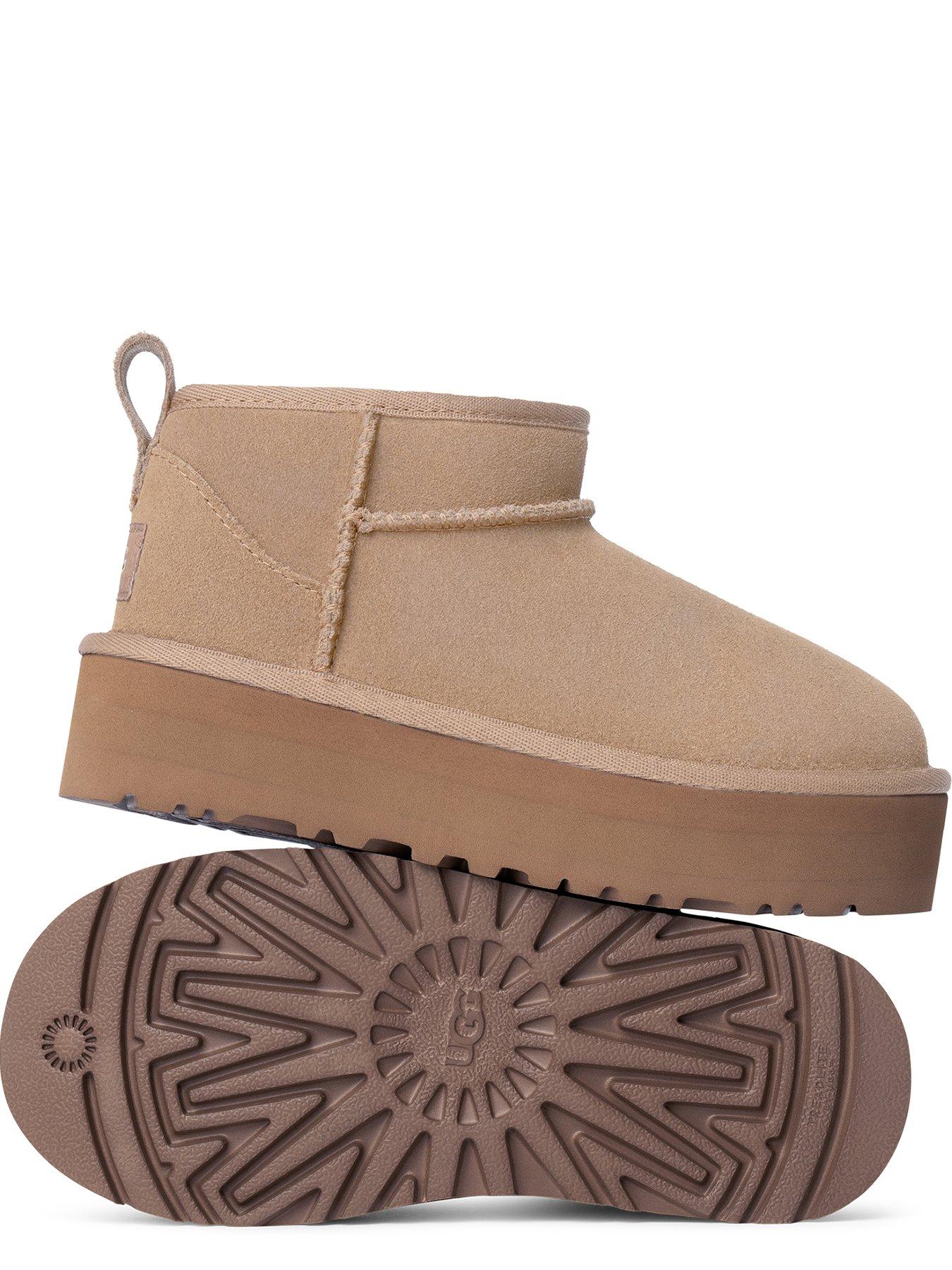 Image 3 of 3 of UGG Kids Classic Ultra Mini Platform Boot - Sand