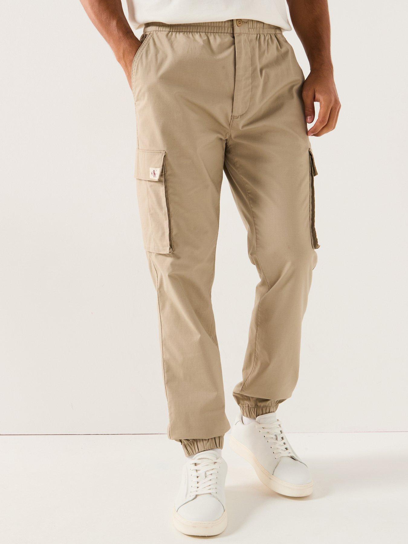 undefined Skinny Fit Ripstop Cargo Pants - Beige
