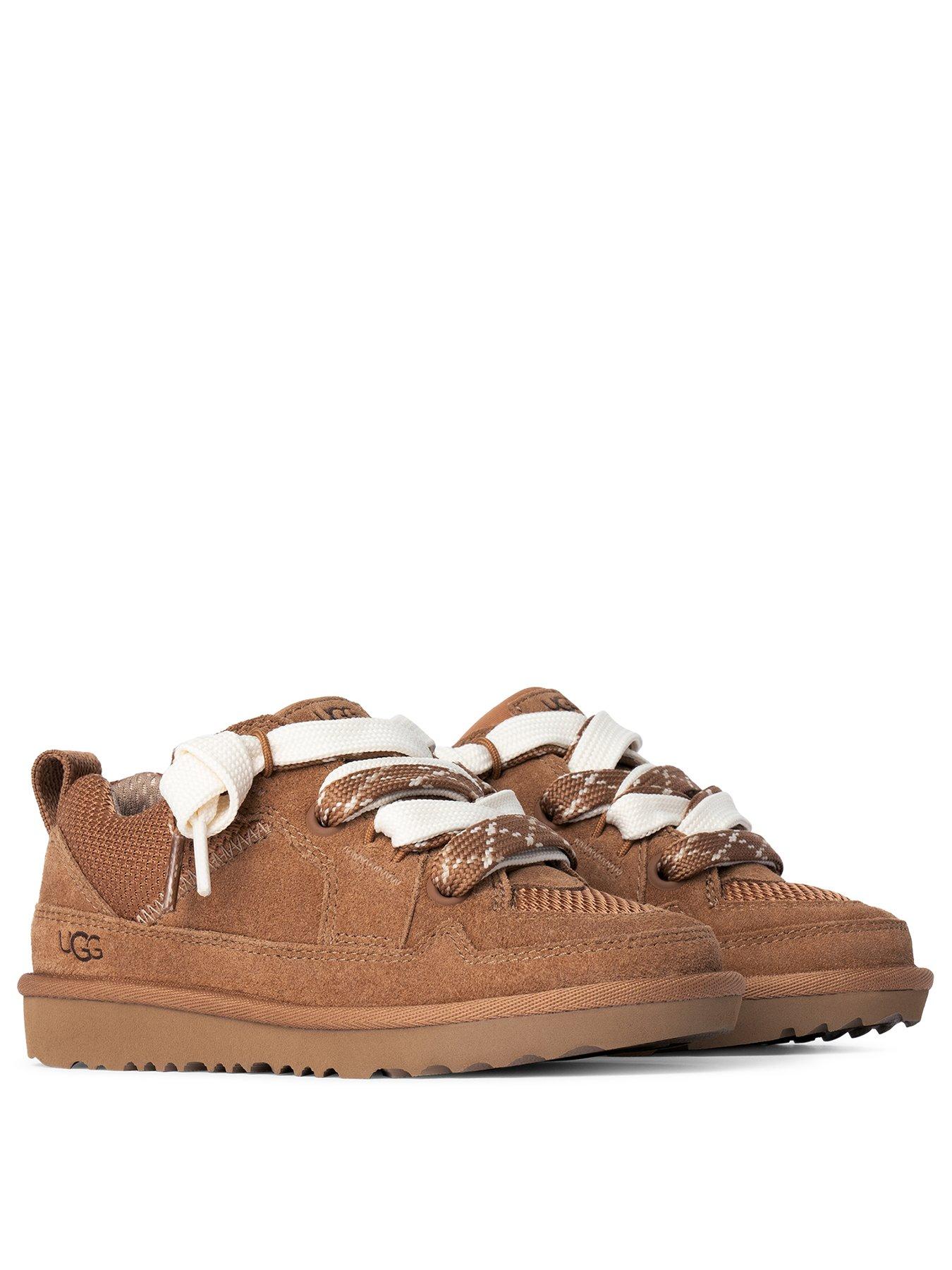  image of ugg-kids-lo-lowmel-shoe-chestnut