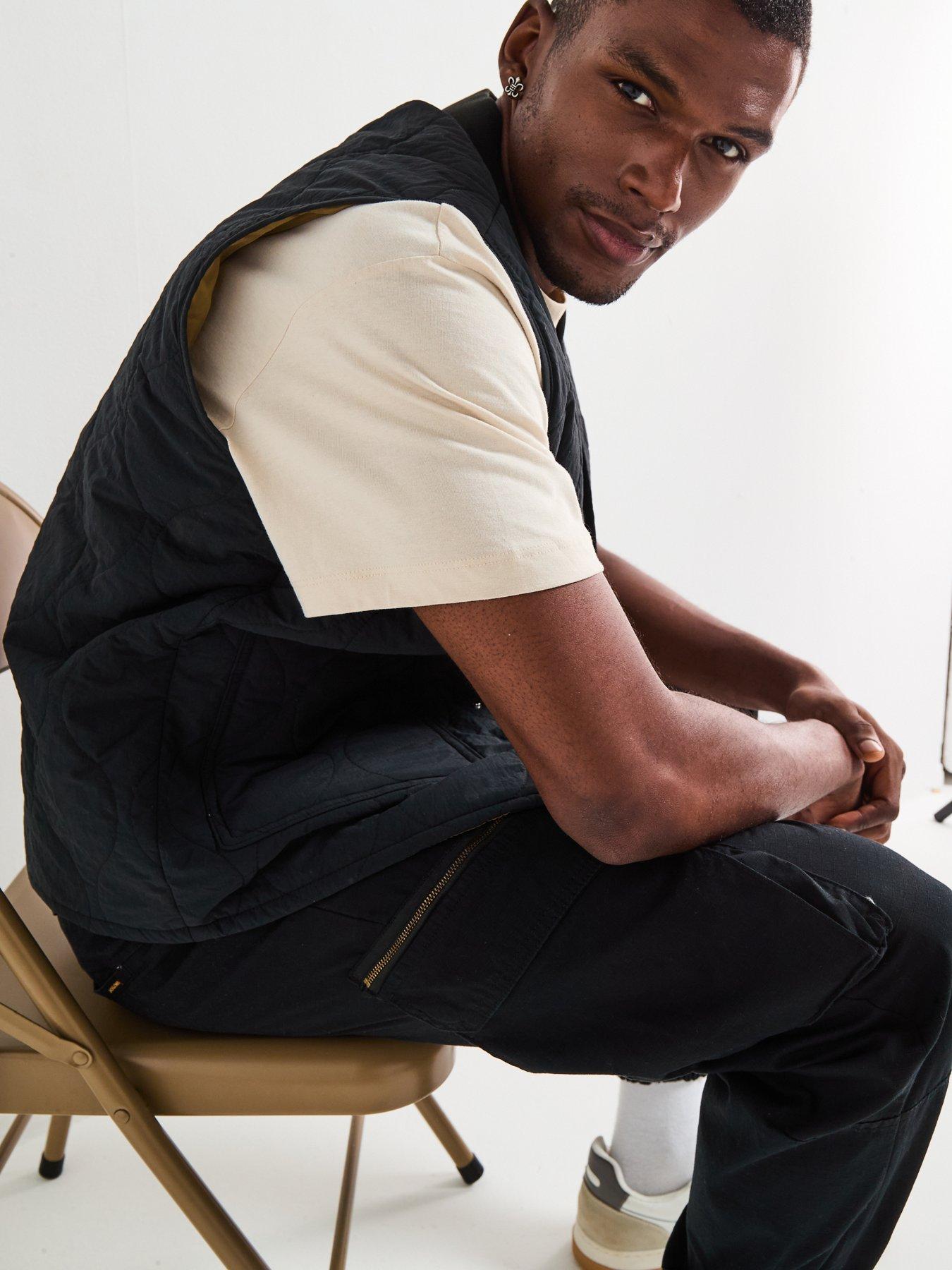 Image 4 of 6 of Jack & Jones Kane Elliot Cargo Pants - Black