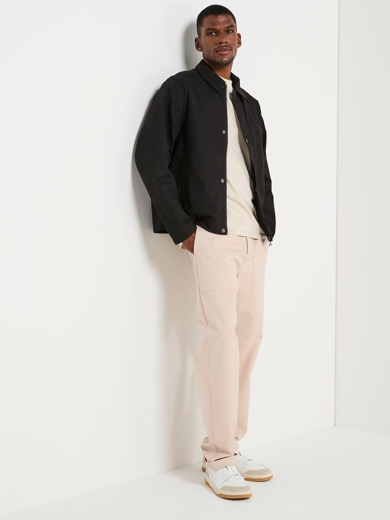  image of jack-jones-grady-worker-jacket-black