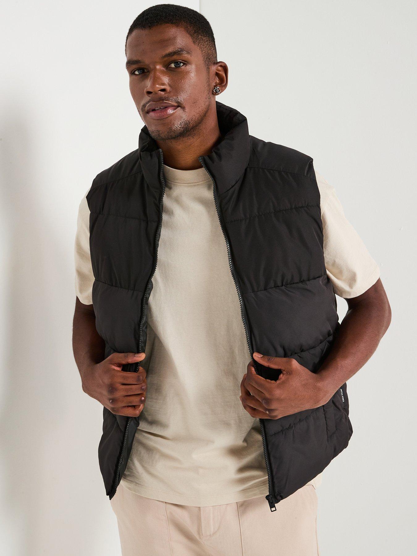 Jack & Jones Maze Bodywarmer Gilet - Black