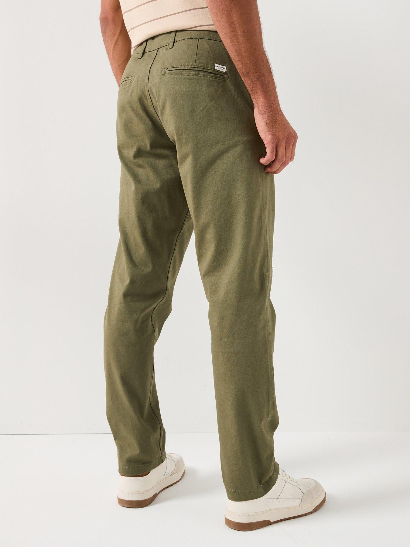 stillFront image of jack-jones-kane-dave-relaxed-fit-chinos-khaki