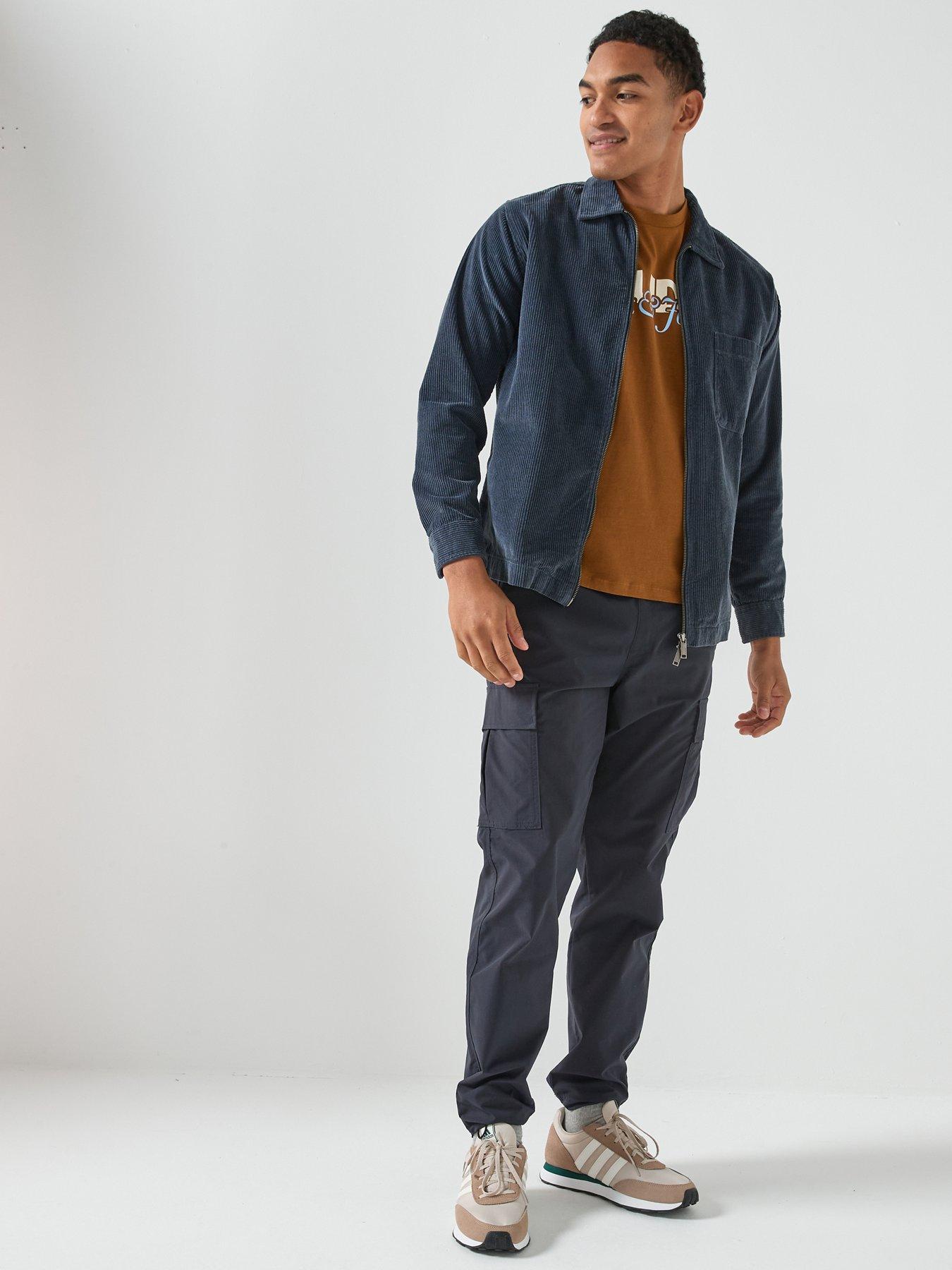  image of jack-jones-graphic-short-sleeve-t-shirt-brown