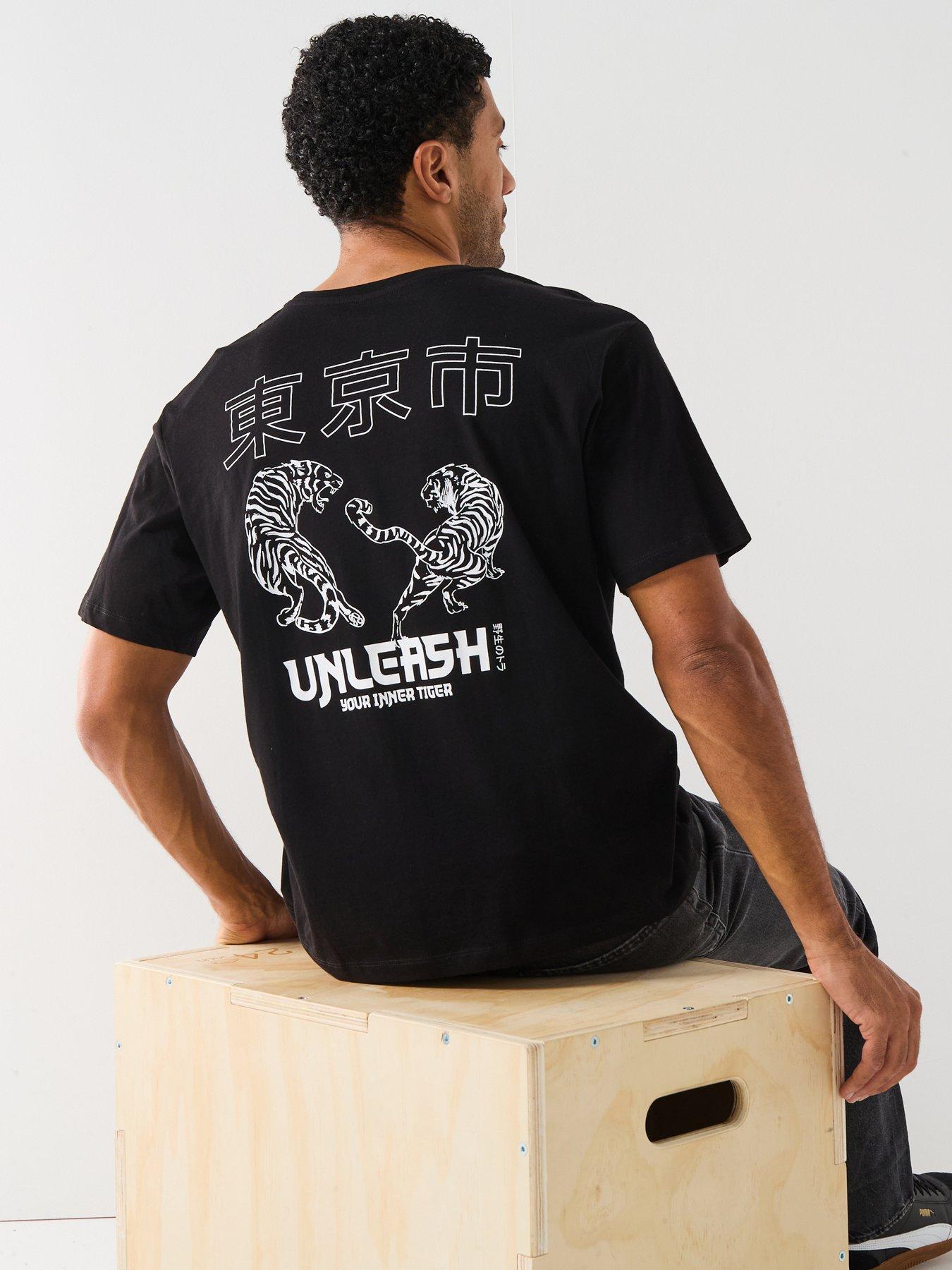 undefined Centre Logo Short Sleeve T-Shirt - Black
