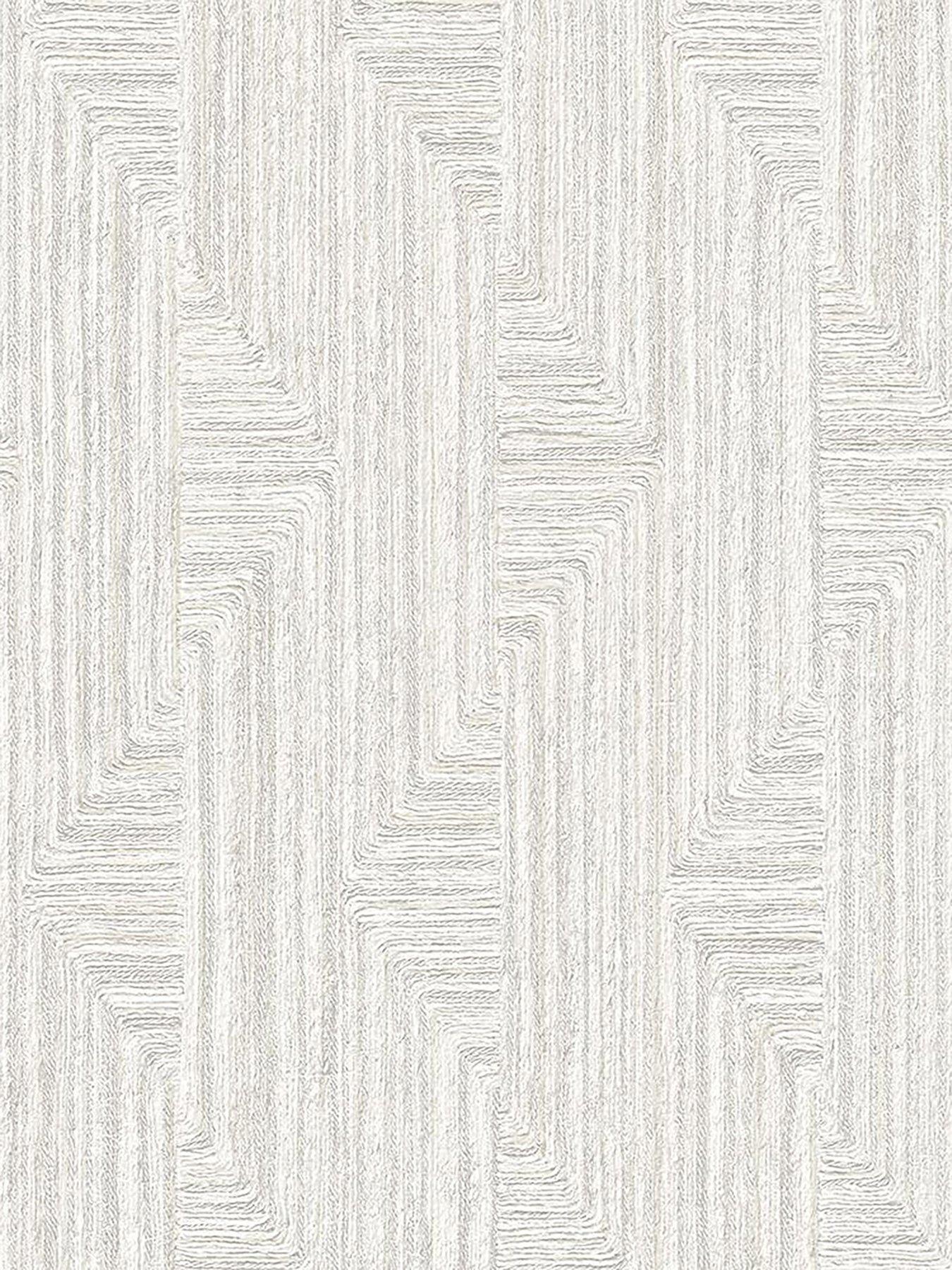  image of design-id-santa-fe-retro-string-motif-wallpaper-in-taupe