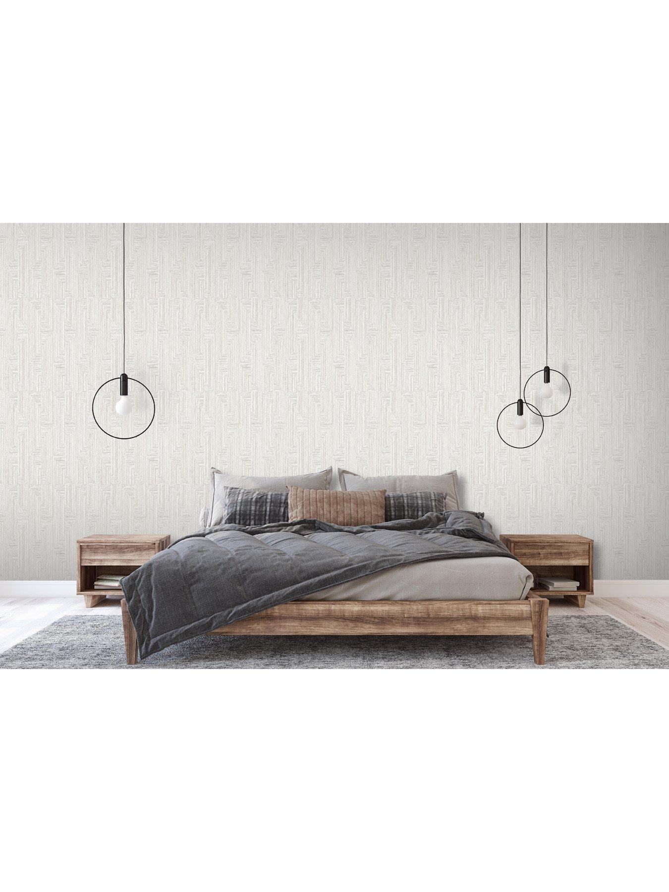  image of design-id-santa-fe-retro-string-motif-wallpaper-in-taupe