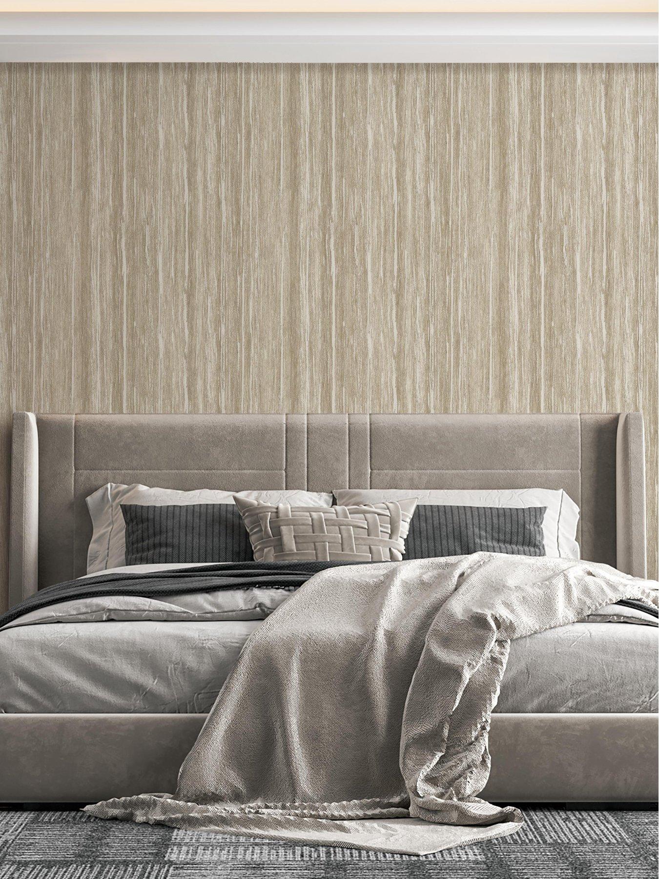 Image 1 of 6 of Design ID Santa Fe Woodgrain Wallpaper - Gold