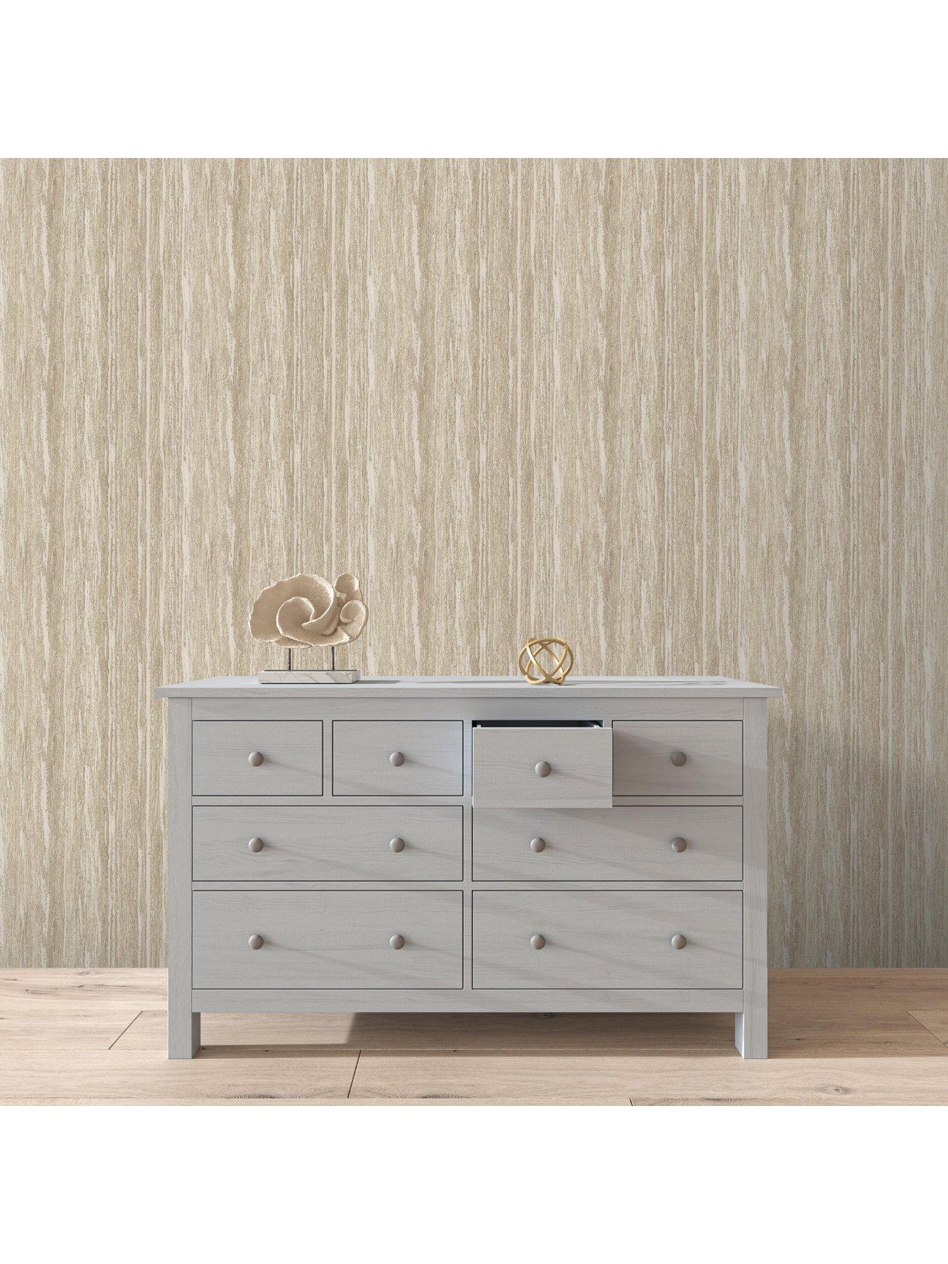 Image 3 of 6 of Design ID Santa Fe Woodgrain Wallpaper - Gold