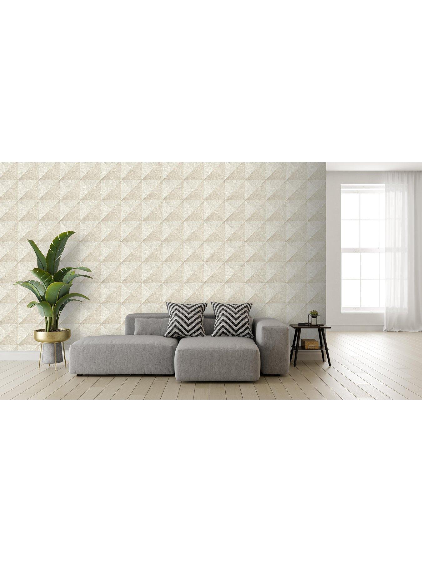  image of design-id-santa-fe-weaved-cube-wallpaper-in-cream