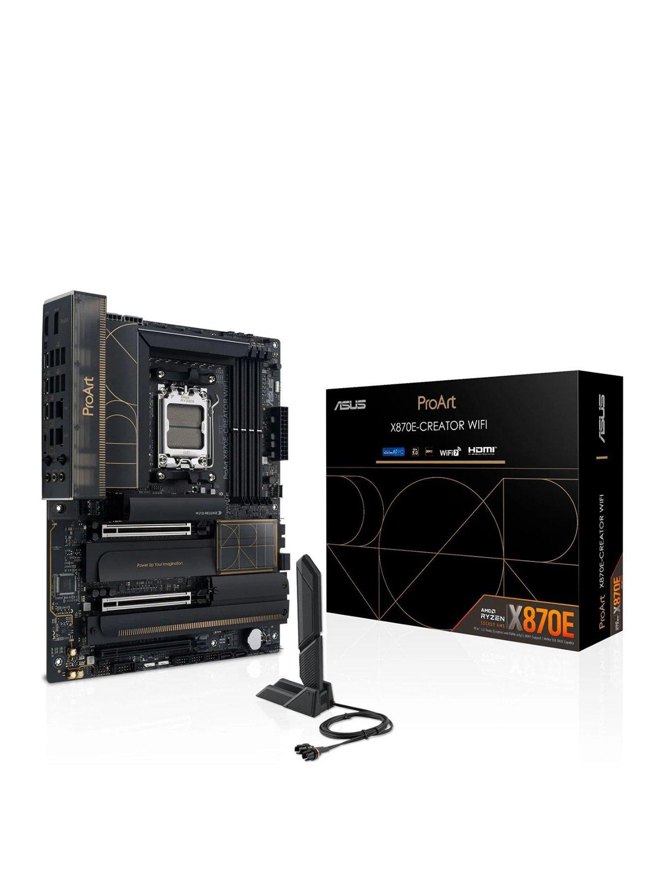  image of asus-am5-proart-x870e-creator-wifi-motherboard