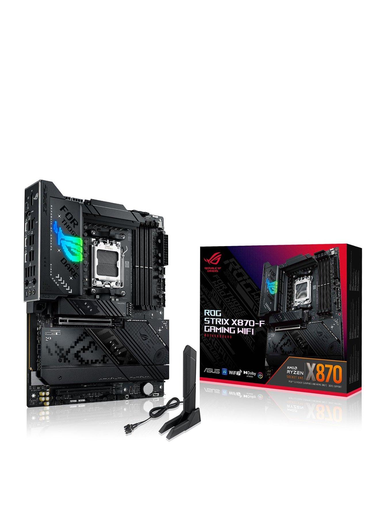  image of asus-am5-rog-strix-x870-f-gaming-wifi-motherboard