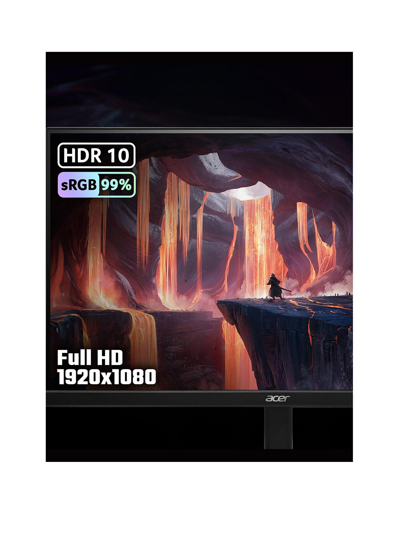 image of acer-nitro-qg241yx1-238in-fhd-200hz-black-gaming-monitor