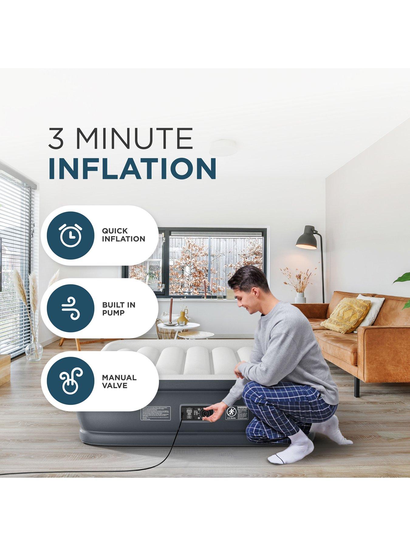  image of streetwize-inflatable-mattress-double